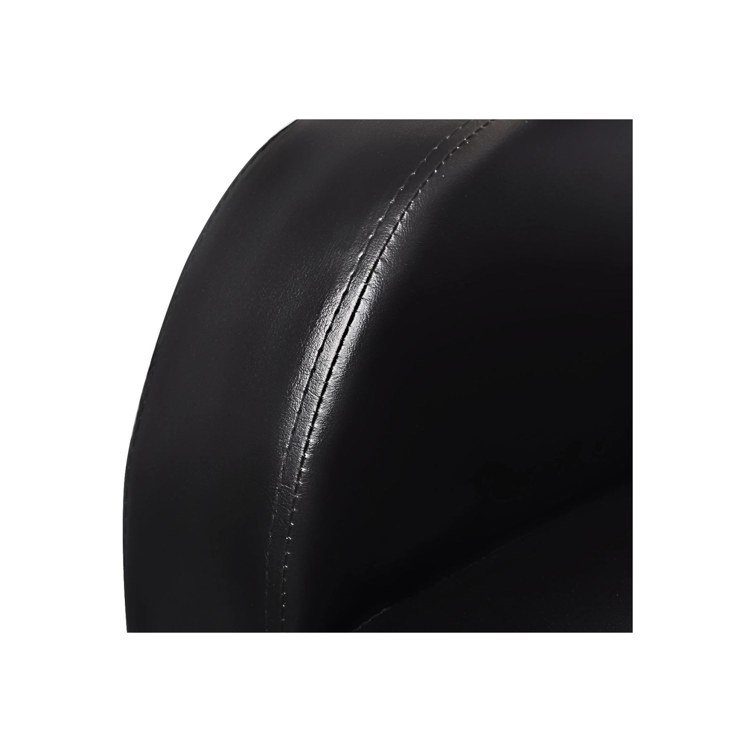 Canapé inclinable 3 places en similicuir noir de cinéma maison VividaXL