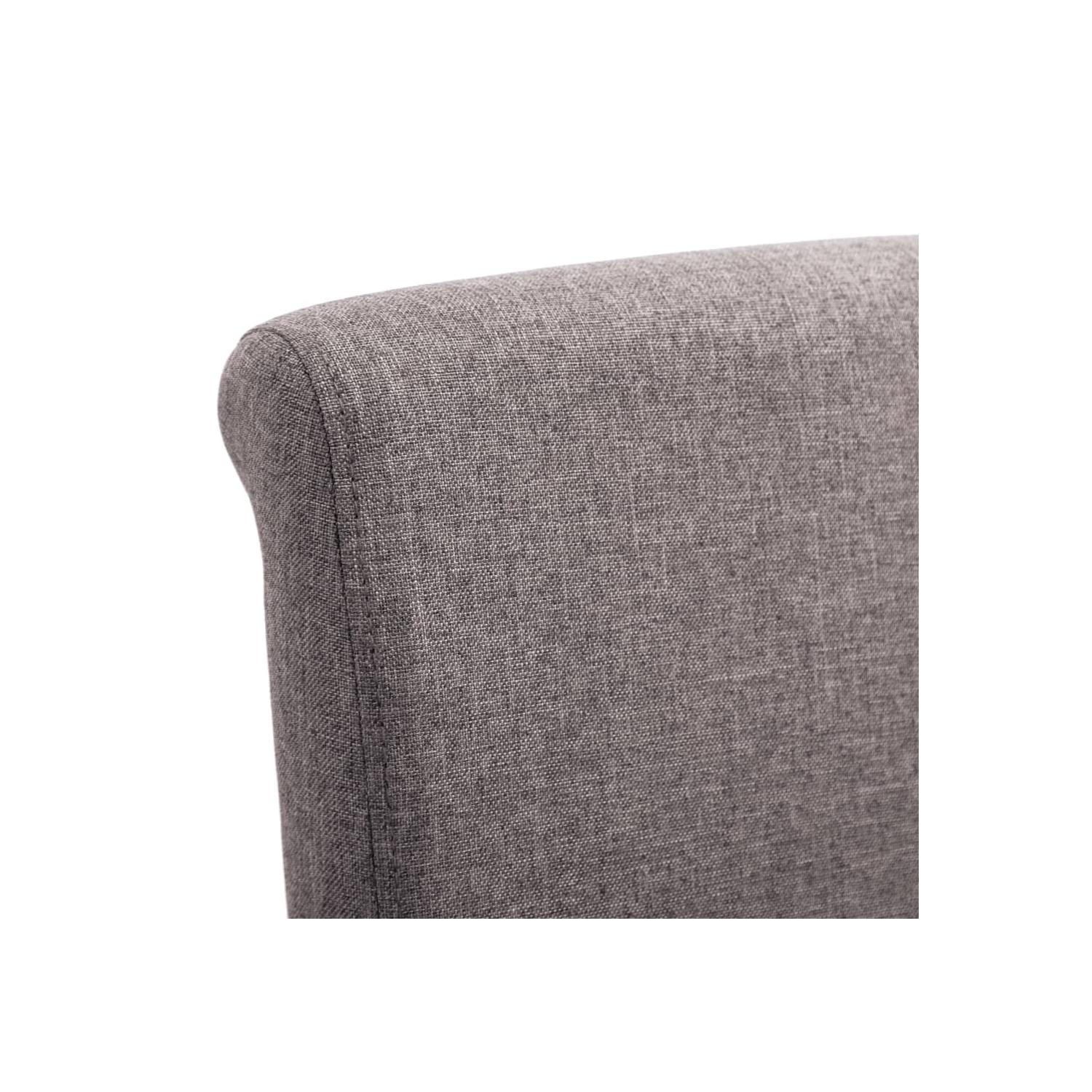 vidaXL Dining Chairs 6 pcs Taupe Fabric