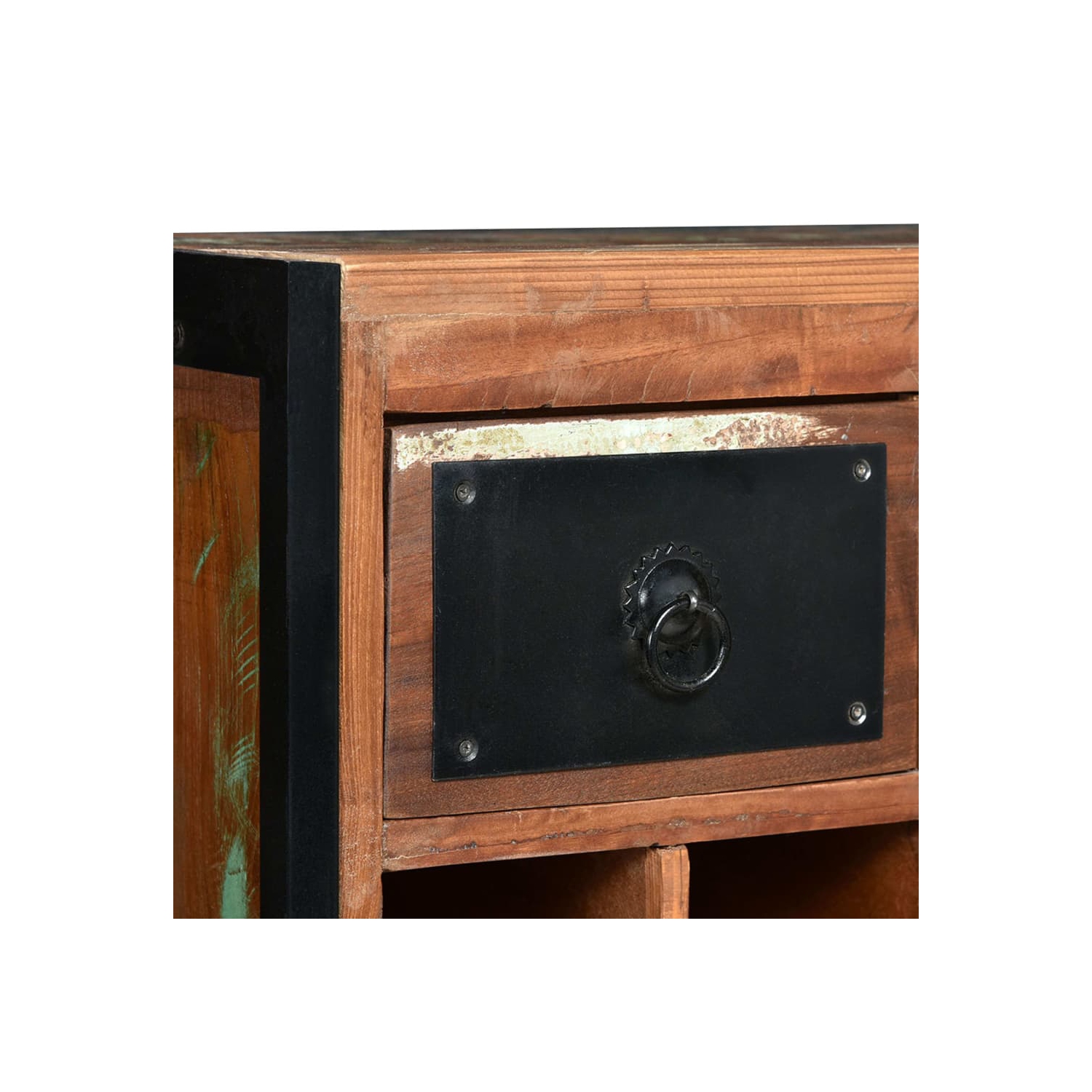 vidaXL Wine Rack for 16 Bottles Solid Reclaimed Wood