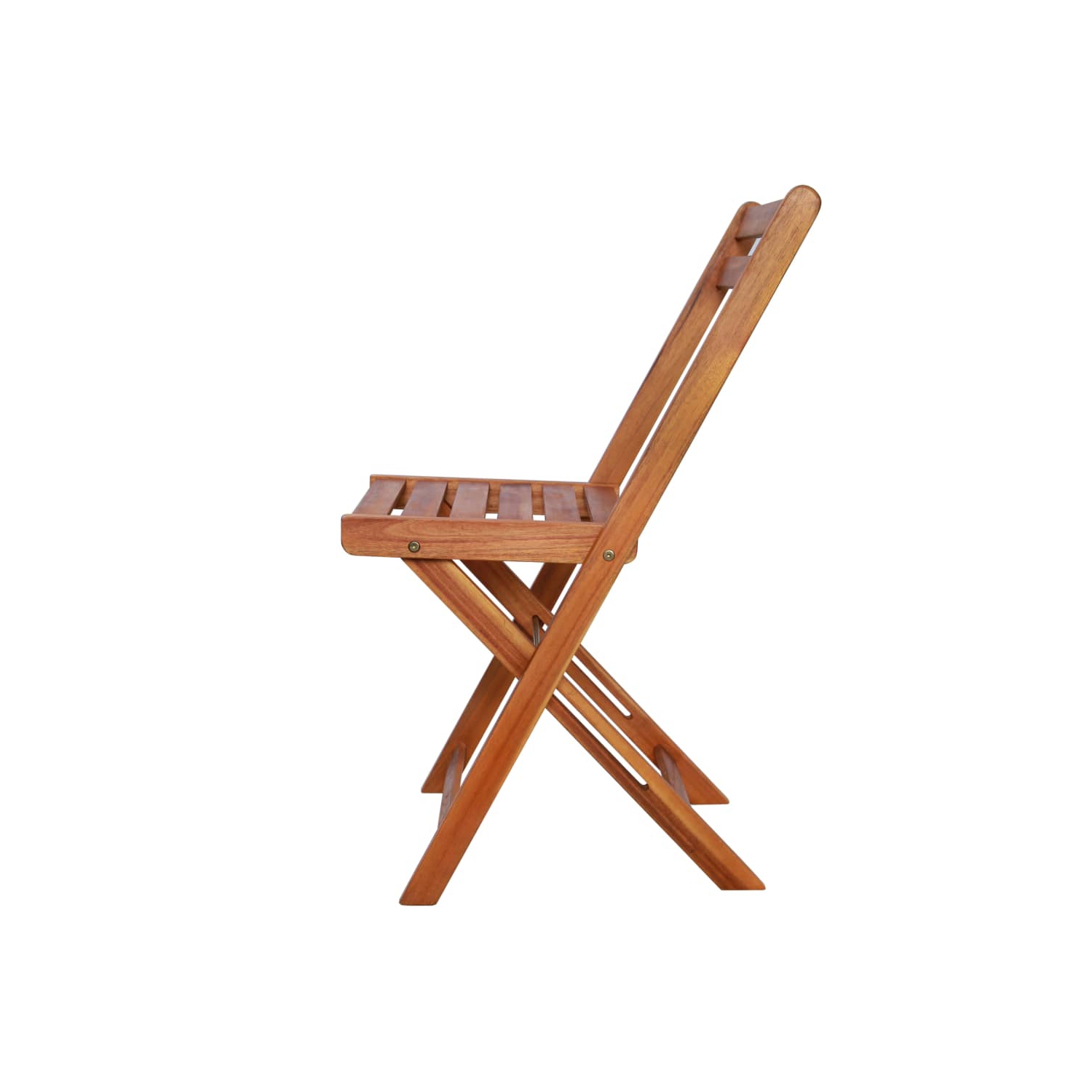 vidaXL Patio Bistro Chairs 2 pcs Solid Acacia Wood