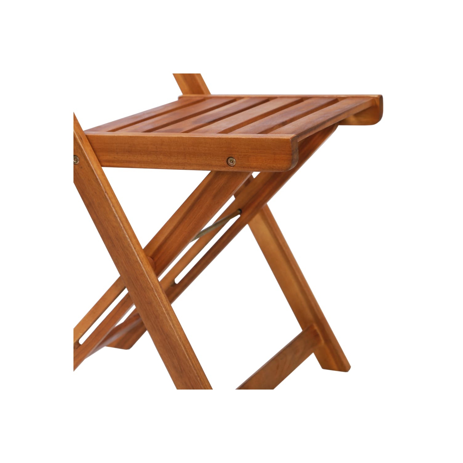 vidaXL Patio Bistro Chairs 2 pcs Solid Acacia Wood