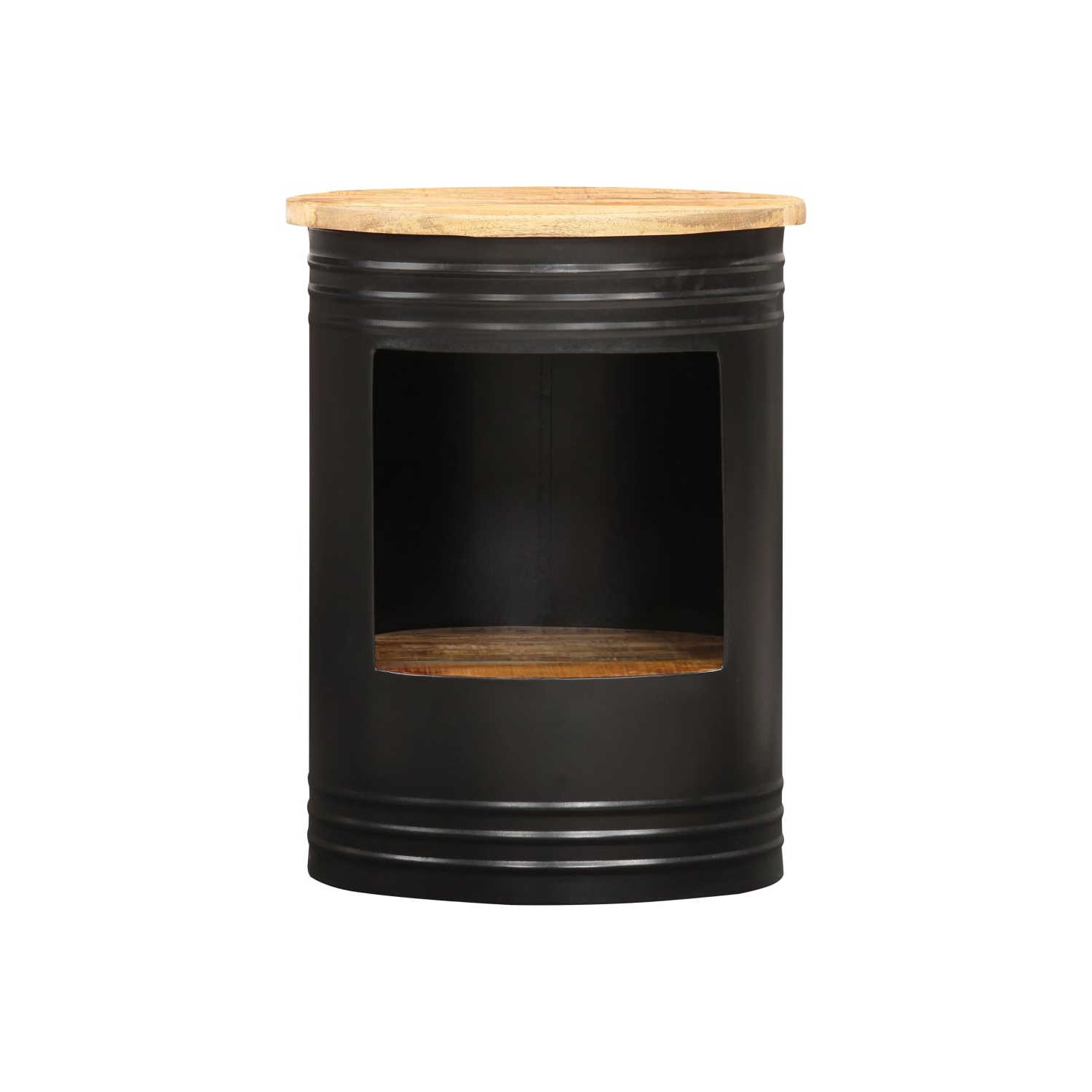 vidaXL Coffee Table 16.9"x21.7" Solid Mango Wood