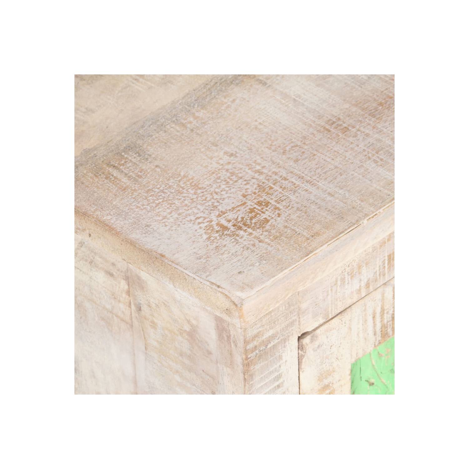 vidaXL TV Cabinet 47.2"x11.8"x15.7" Rough Acacia Wood