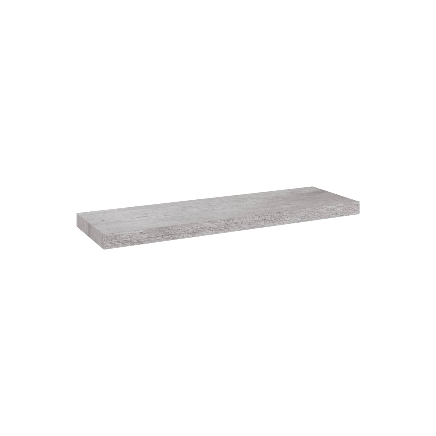 vidaXL Floating Wall Shelves 2 pcs Concrete Gray 31.5"x9.3"x1.5" MDF