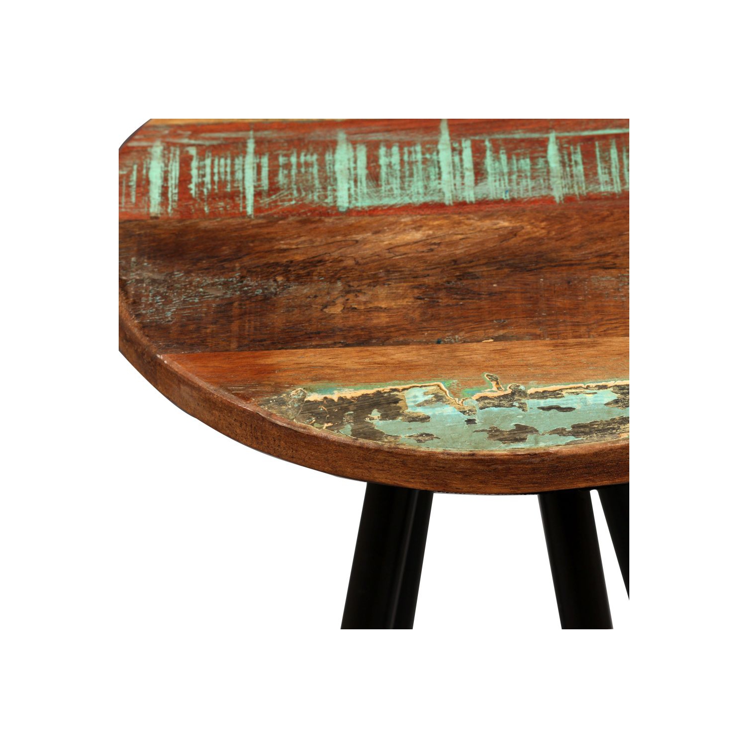 vidaXL Bar Stools 2 pcs Solid Reclaimed Wood