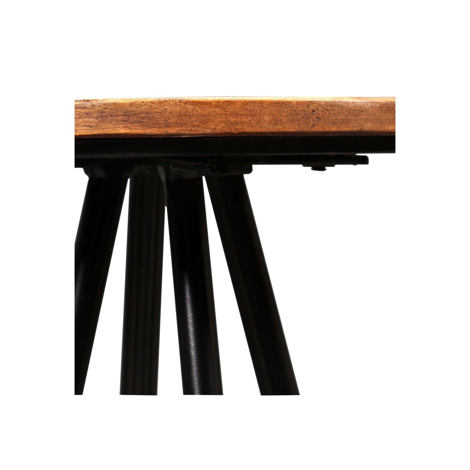 vidaXL Bar Stools 2 pcs Solid Reclaimed Wood