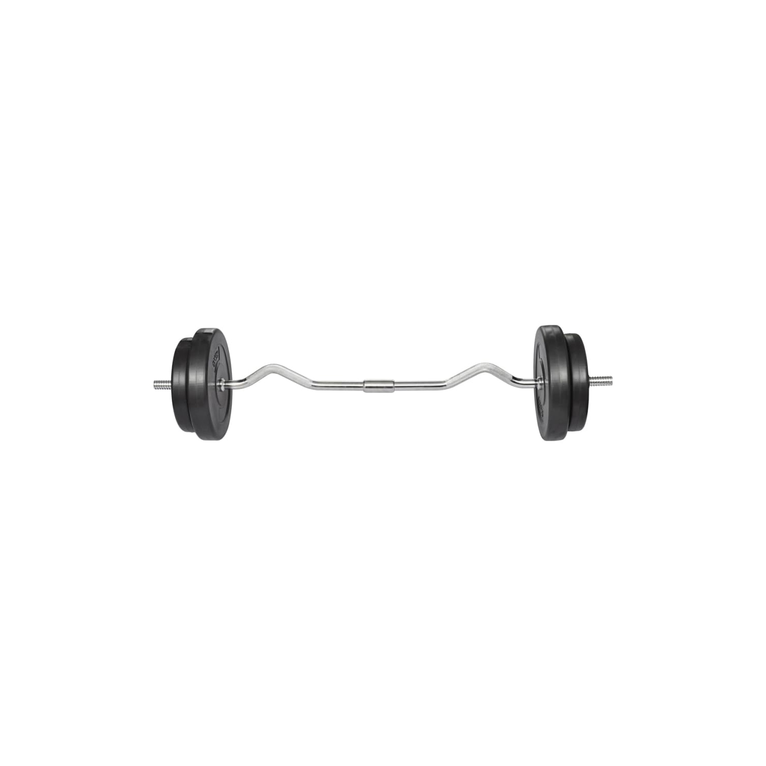 66.1 lb Curl Bar with Weights