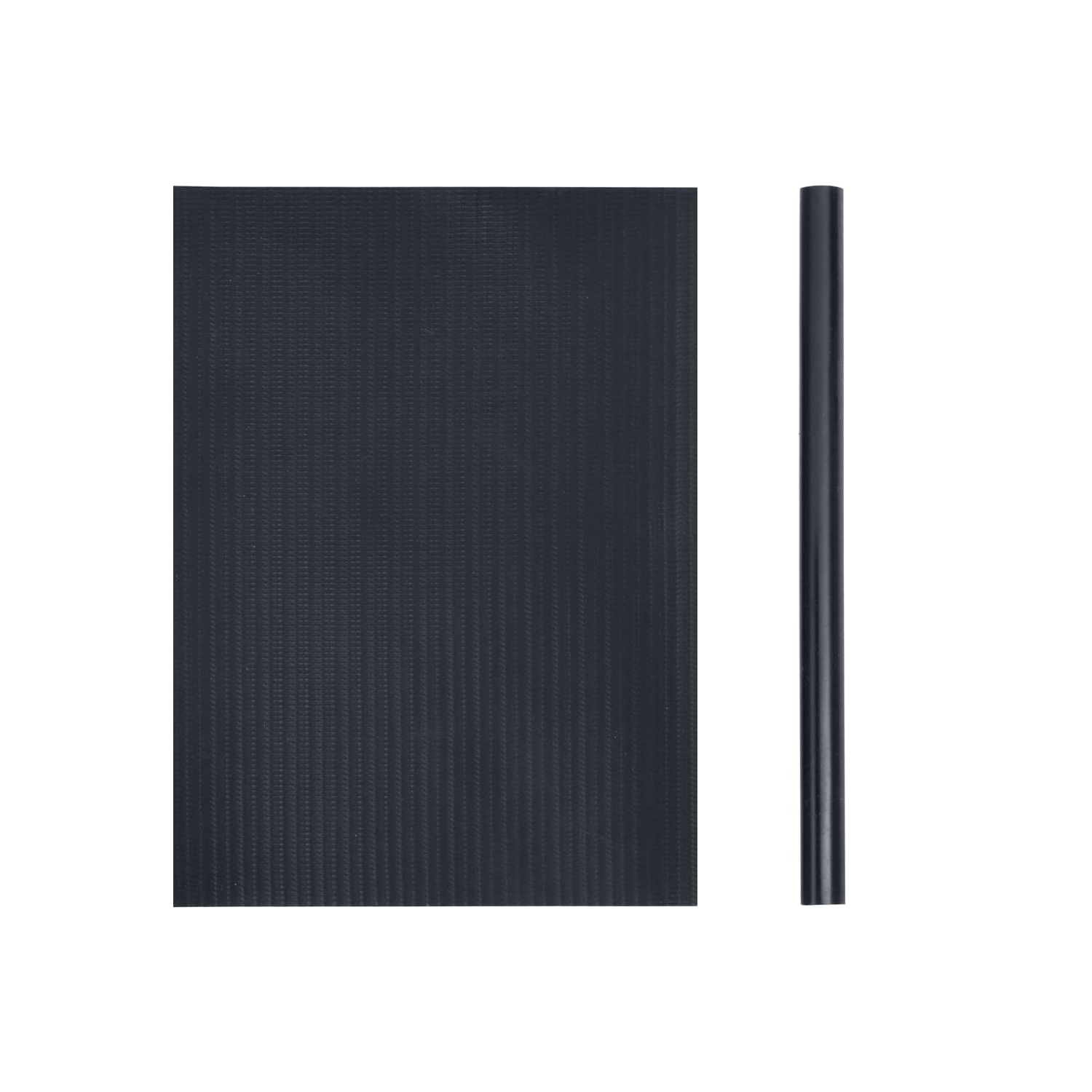 vidaXL Garden Privacy Screens 4 pcs PVC 114.8'x0.6' Matte Dark Gray