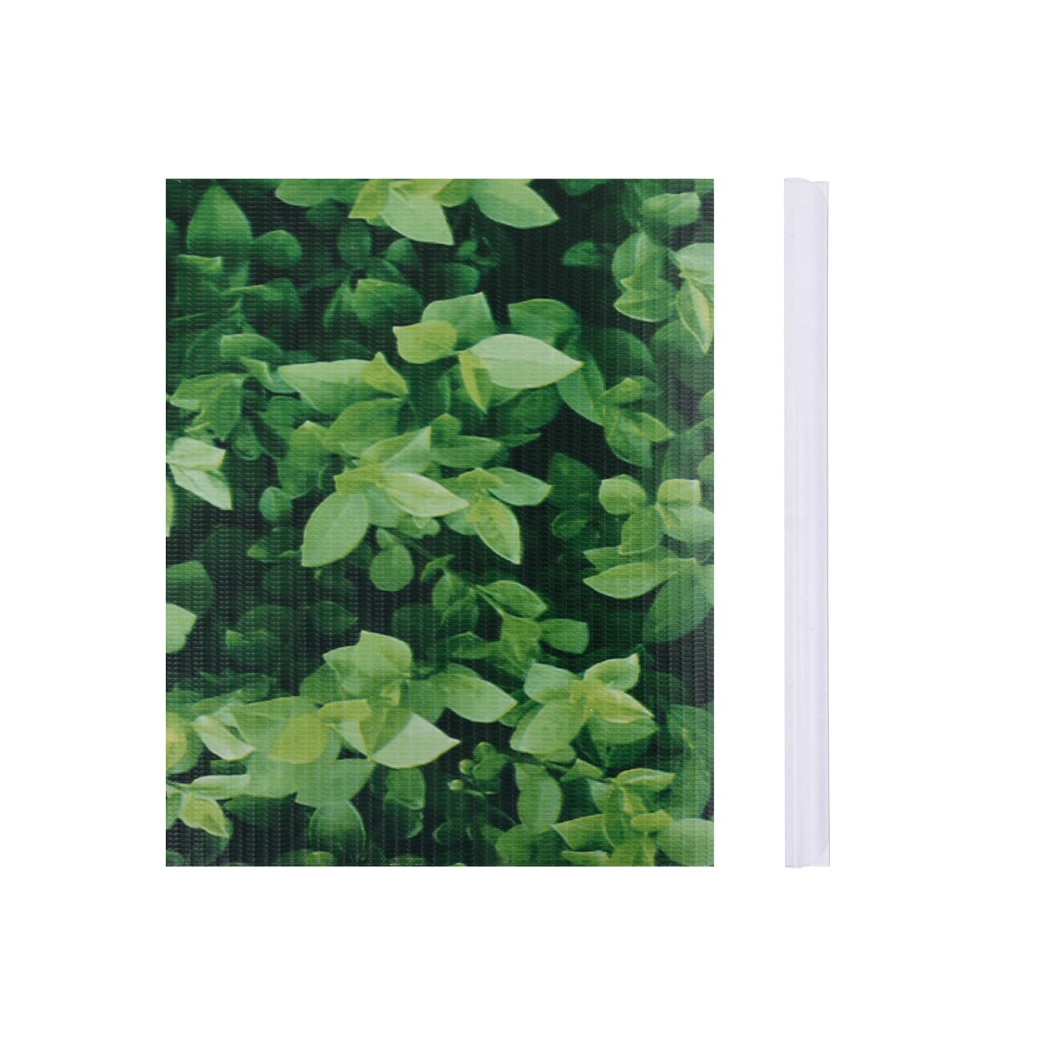 vidaXL Garden Privacy Screen PVC 229.7'x0.6' Green