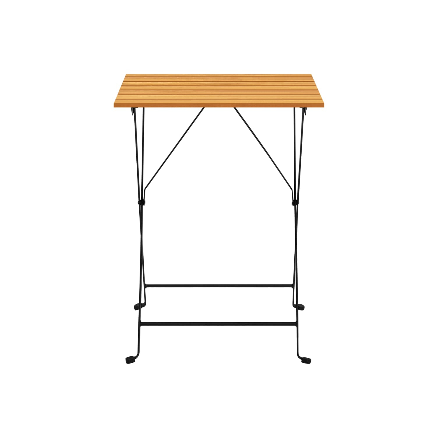 vidaXL Bistro Table 21.7"x21.3"x28" Solid Acacia Wood