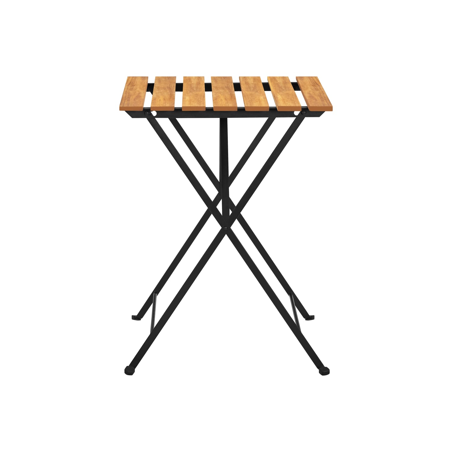 vidaXL Bistro Table 21.7"x21.3"x28" Solid Acacia Wood