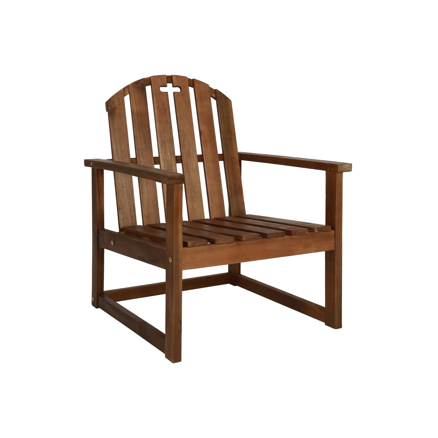 vidaXL 4 Piece Patio Lounge Set Solid Acacia Wood