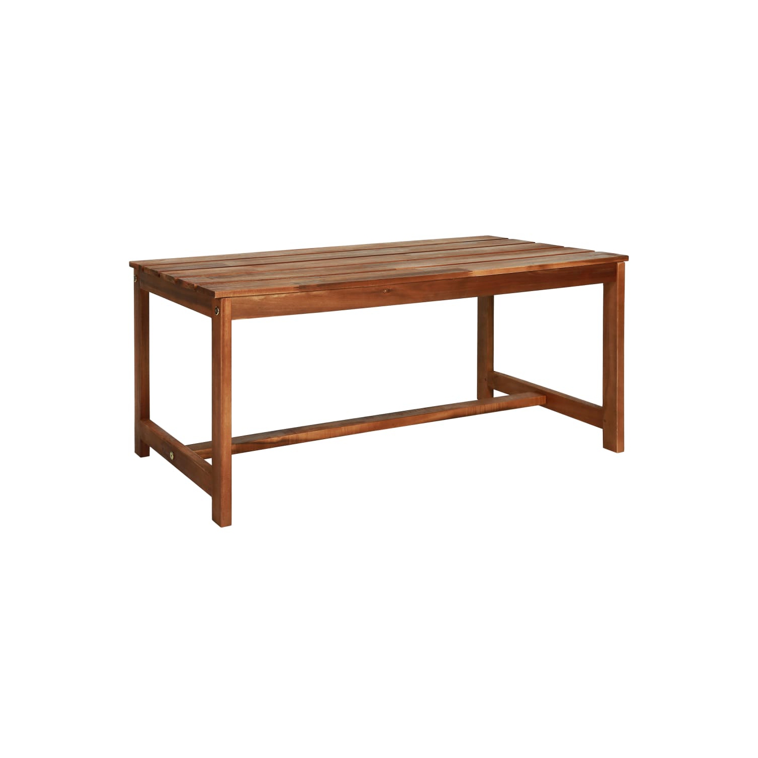 vidaXL 4 Piece Patio Lounge Set Solid Acacia Wood