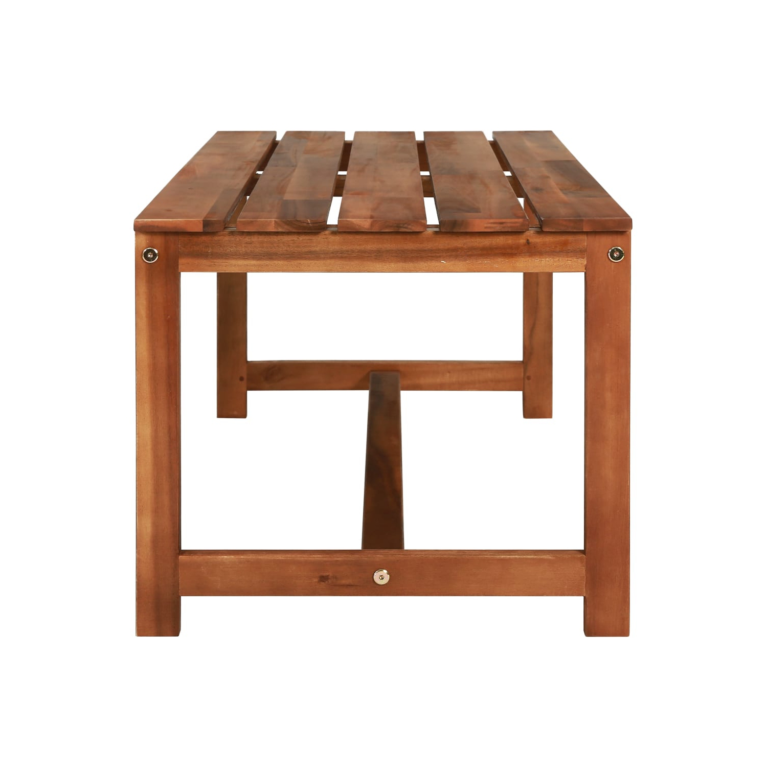 vidaXL 4 Piece Patio Lounge Set Solid Acacia Wood