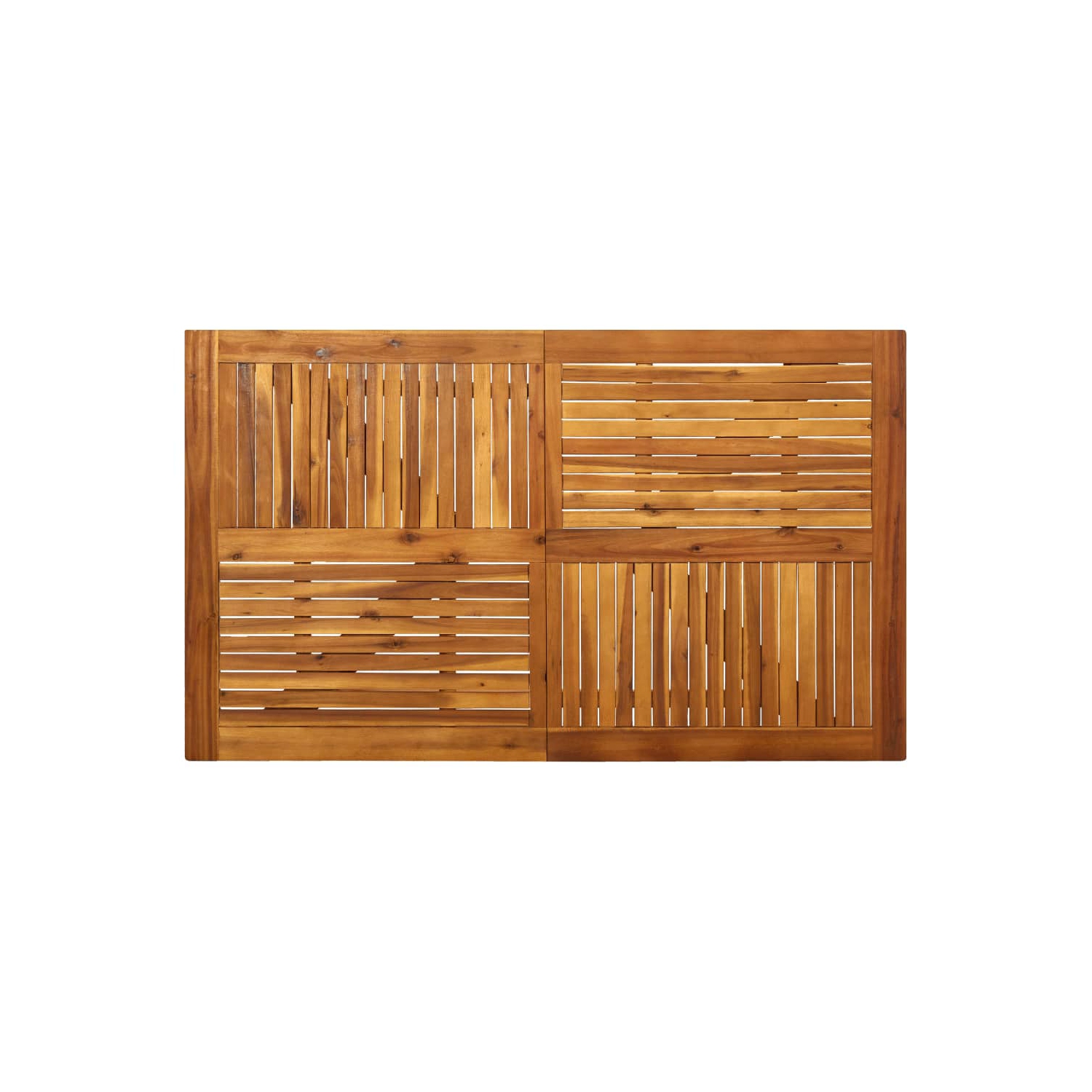 vidaXL 5 Piece Patio Dining Set Black