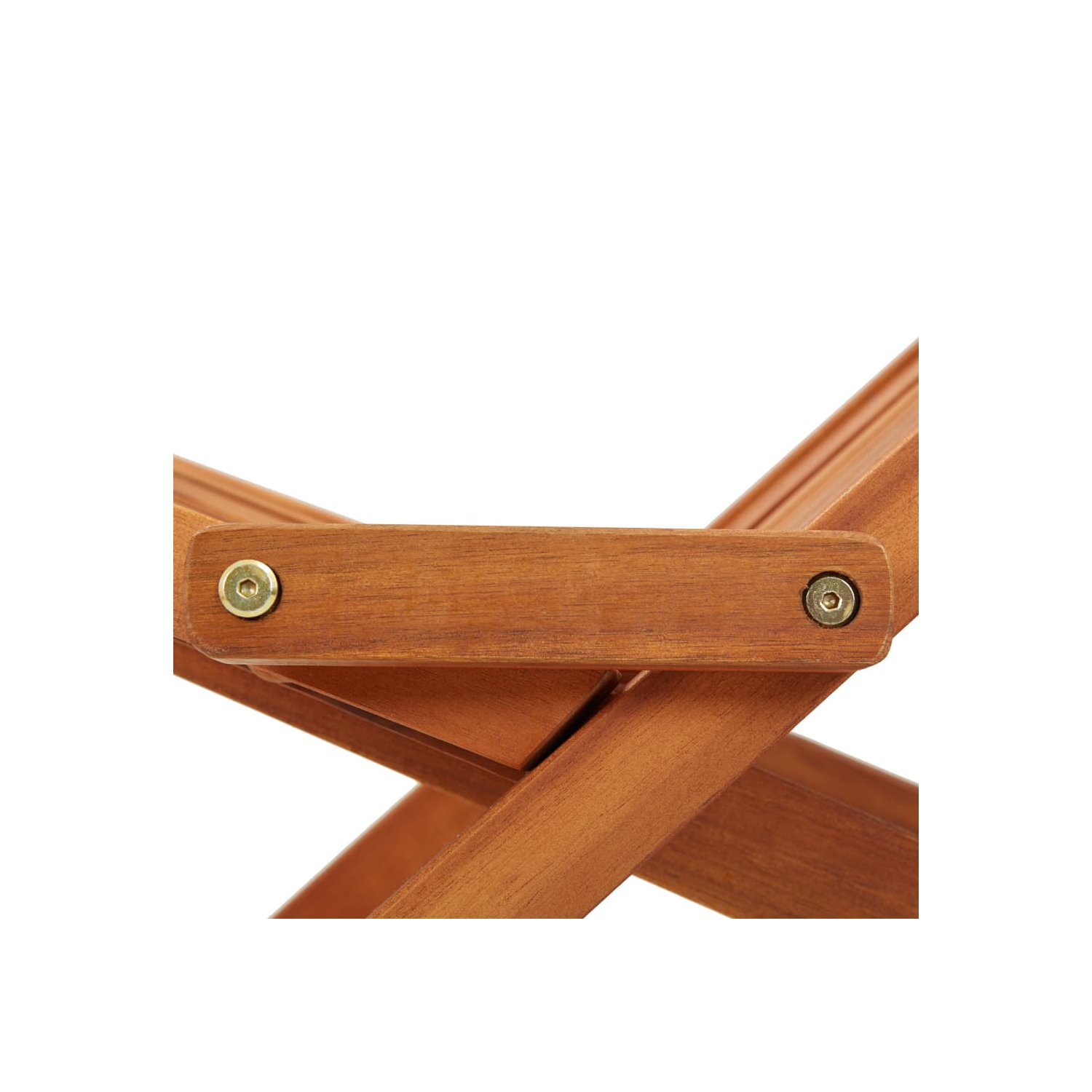 vidaXL Folding Patio Lounge Chair Solid Acacia Wood