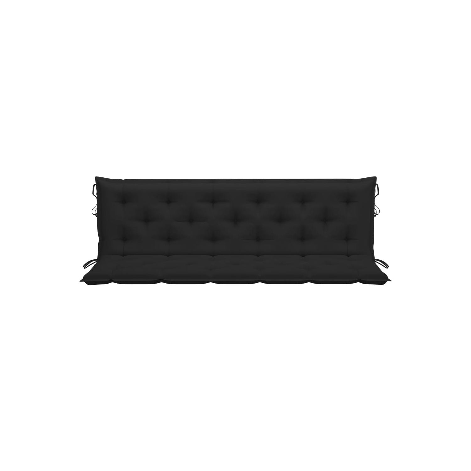 vidaXL Cushion for Swing Chair Black 70.9" Fabric