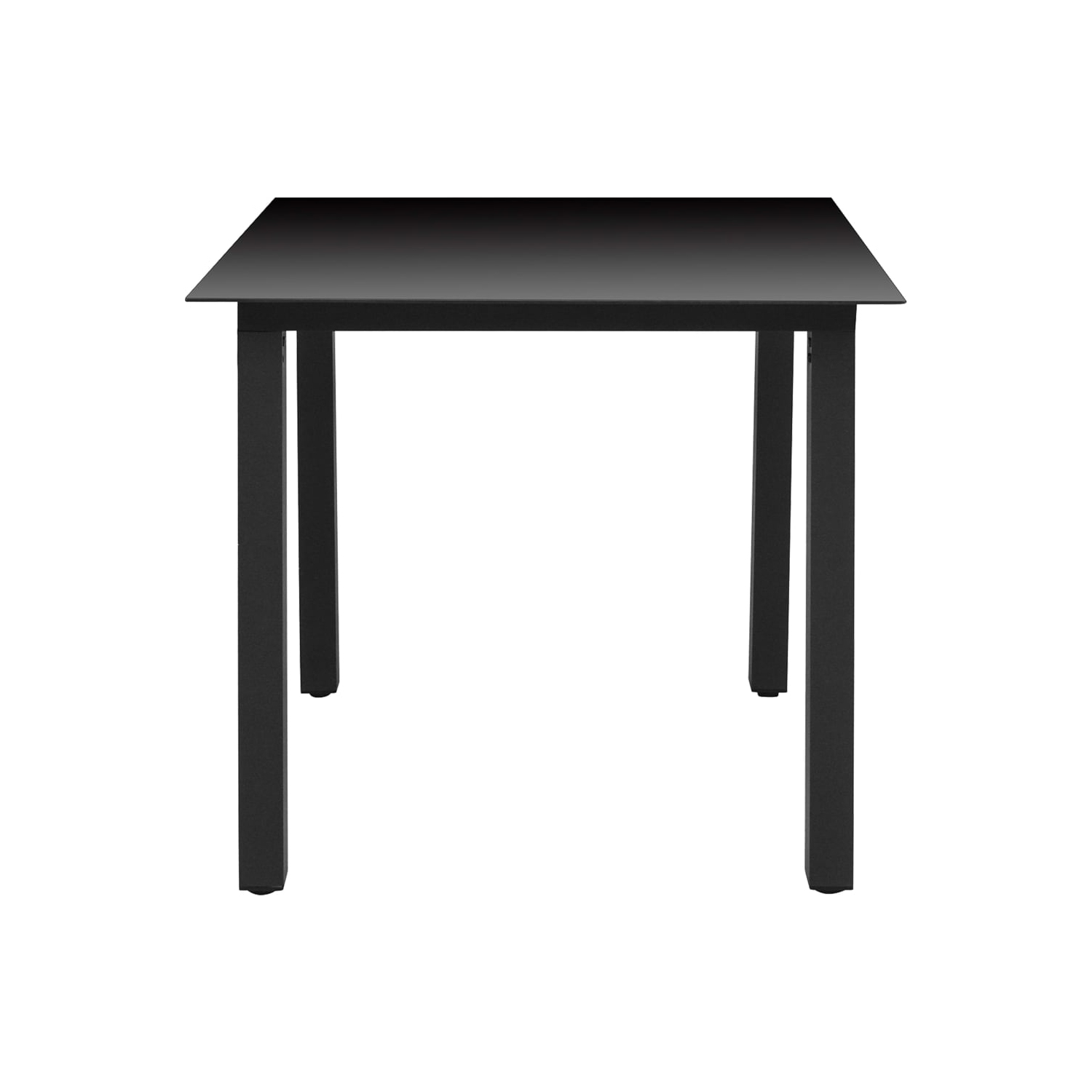 vidaXL 3 Piece Patio Dining Set Black and Brown