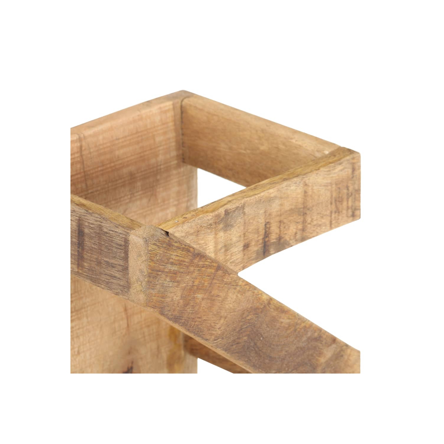 vidaXL Wine Rack for 5 Bottles Solid Mango Wood