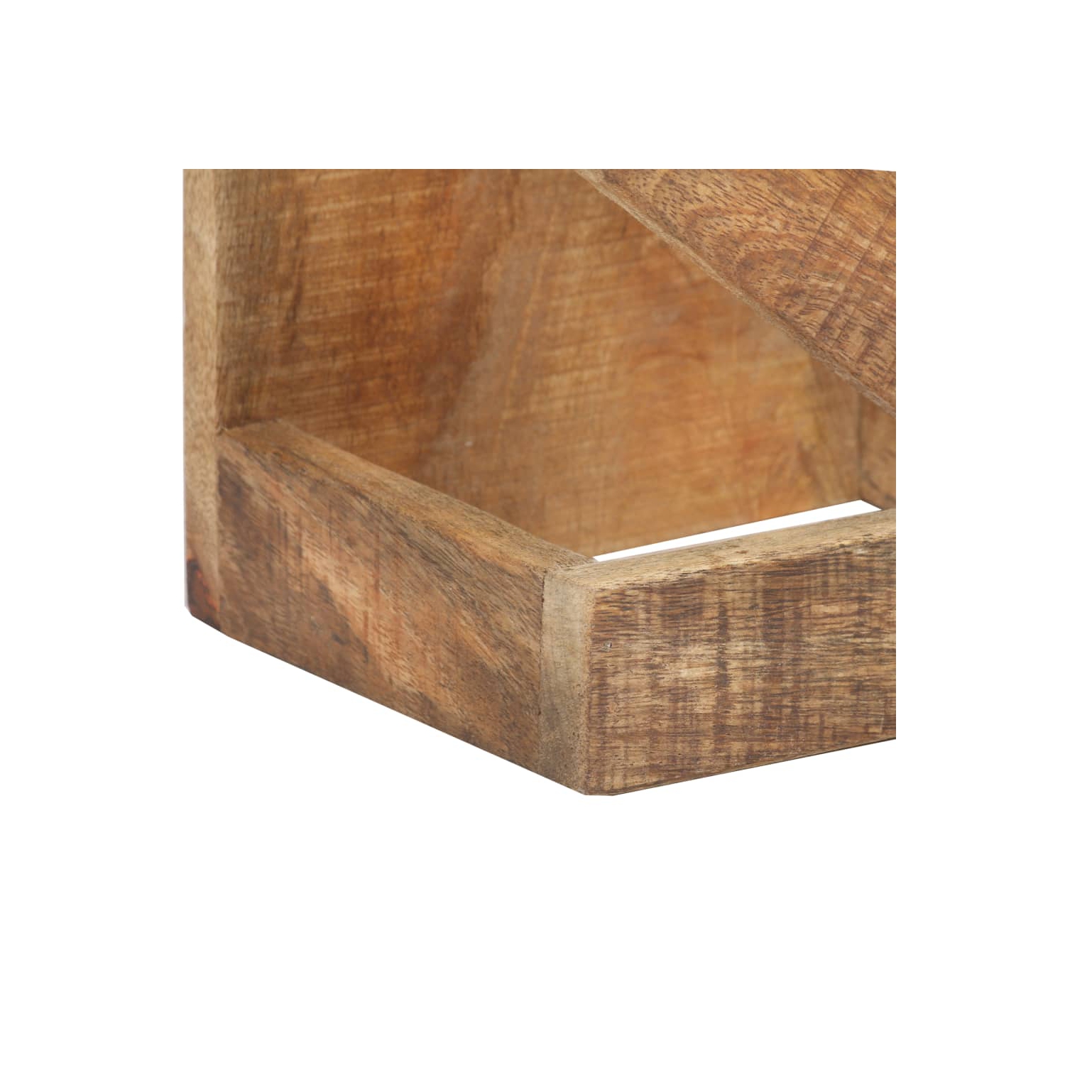 vidaXL Wine Rack for 5 Bottles Solid Mango Wood