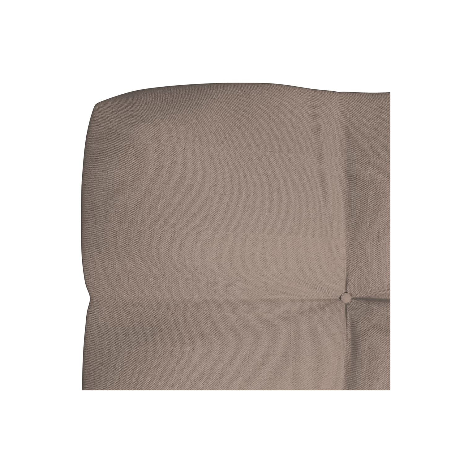 vidaXL Pallet Sofa Cushion Taupe 47.2"x15.7"x3.9"