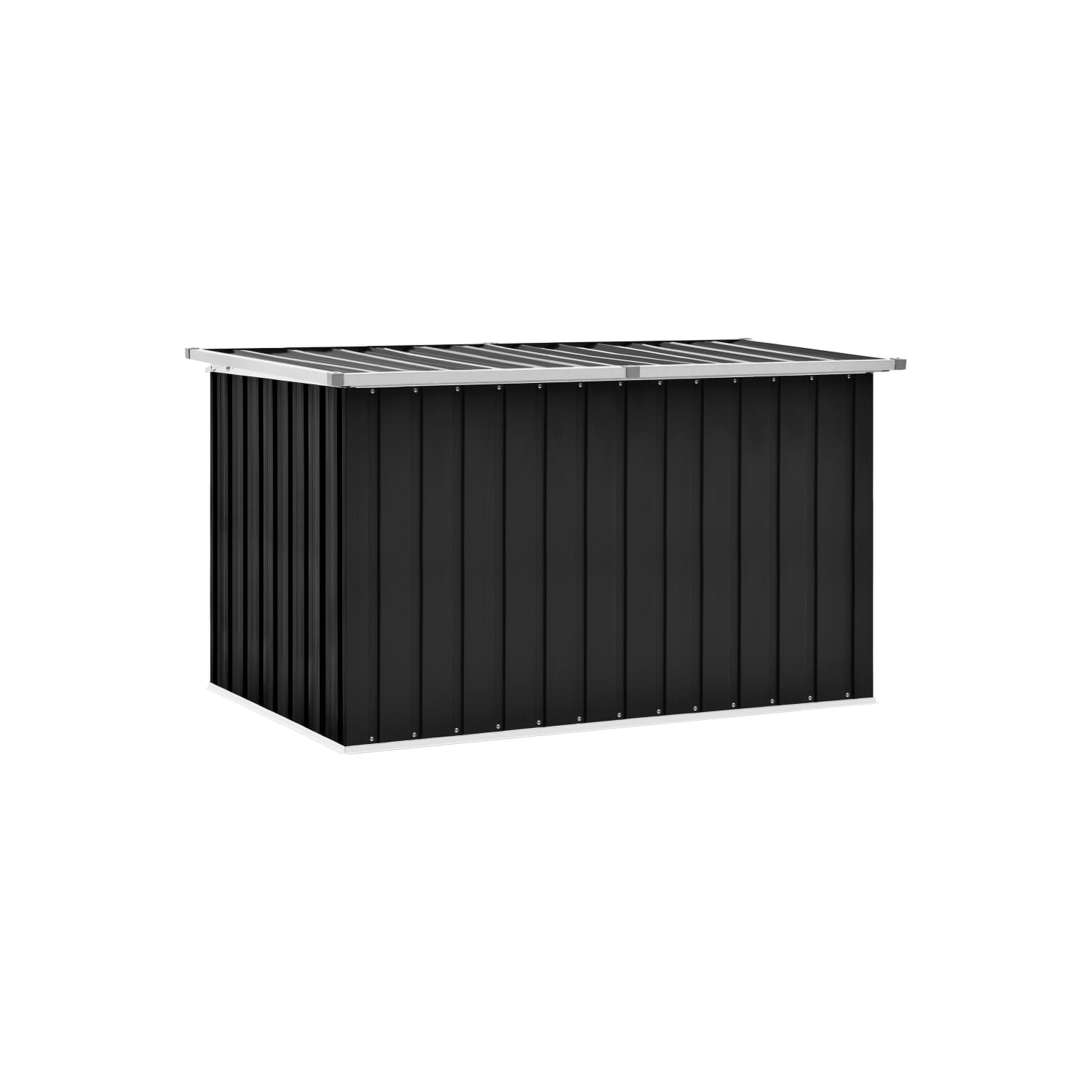 vidaXL Patio Storage Box Anthracite 58.7"x39"x36.6"