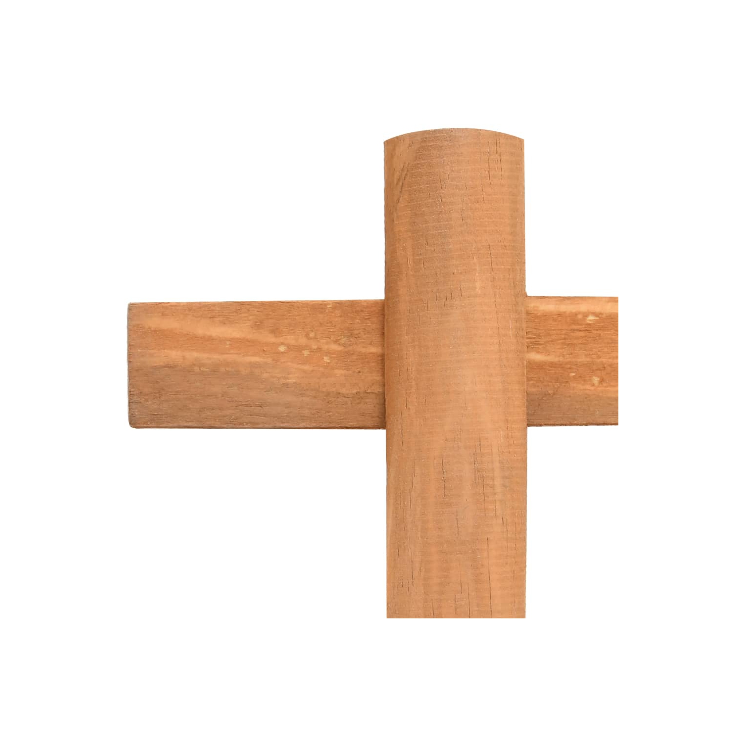 Bordure de pelouse VidaXL, 10 pièces, bois de firmwood, 14.4 pi