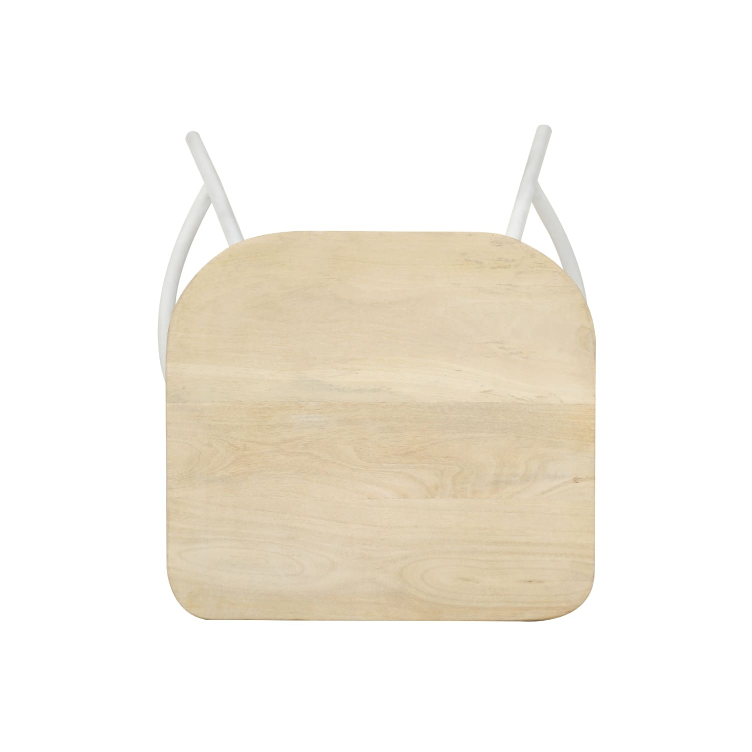 vidaXL Bar Stools 2 pcs Solid Mango Wood