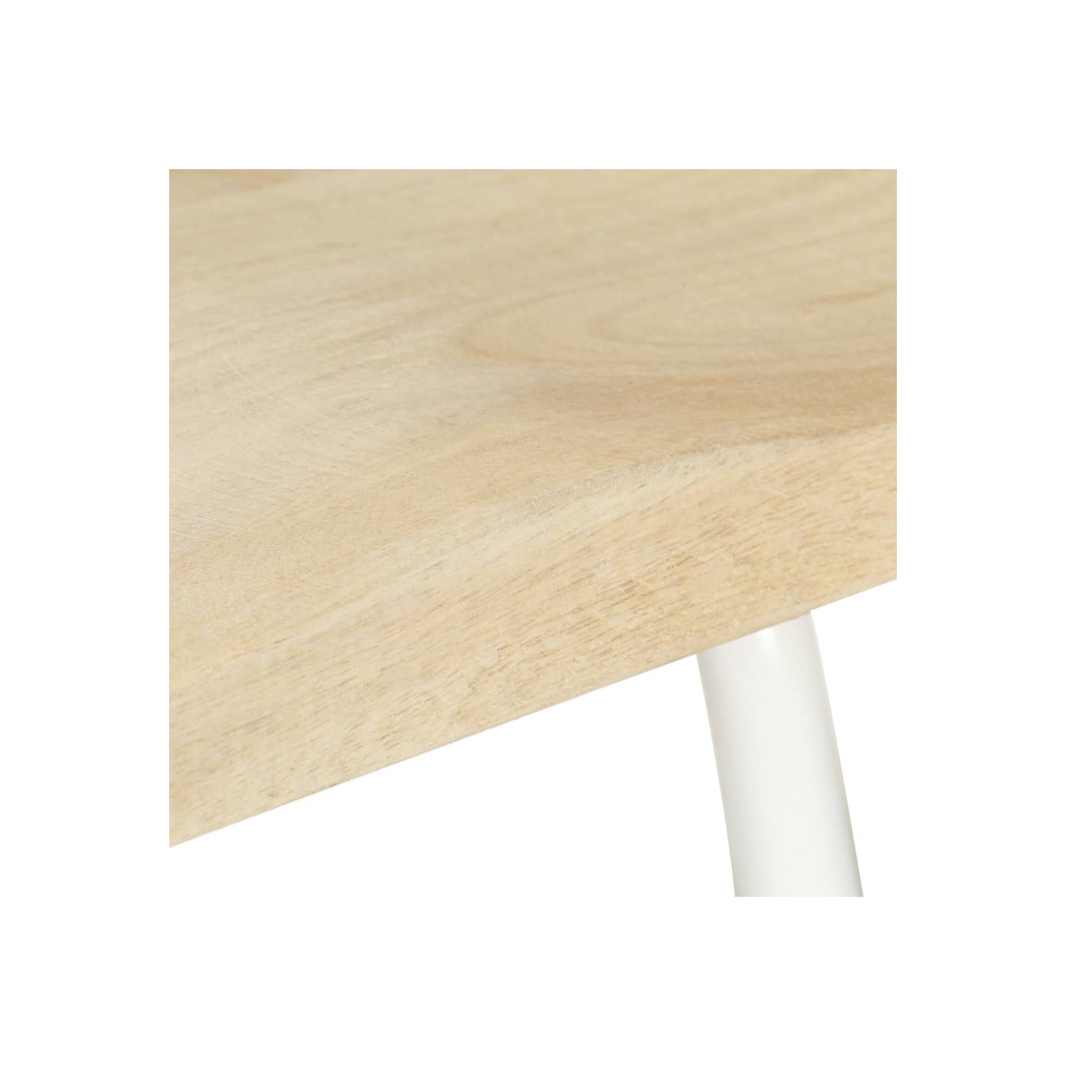 vidaXL Bar Stools 2 pcs Solid Mango Wood