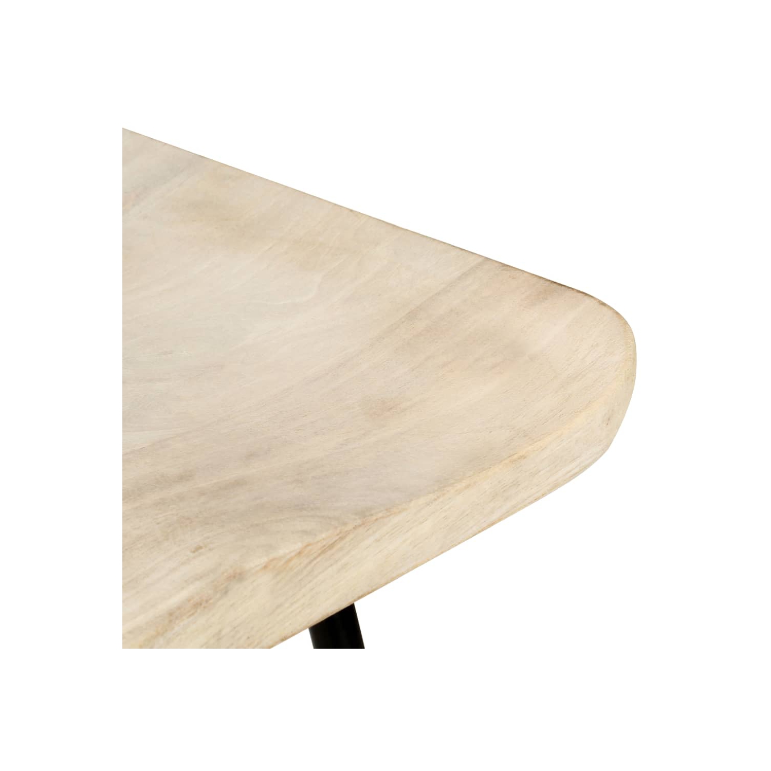 vidaXL Bar Stools 2 pcs Solid Mango Wood