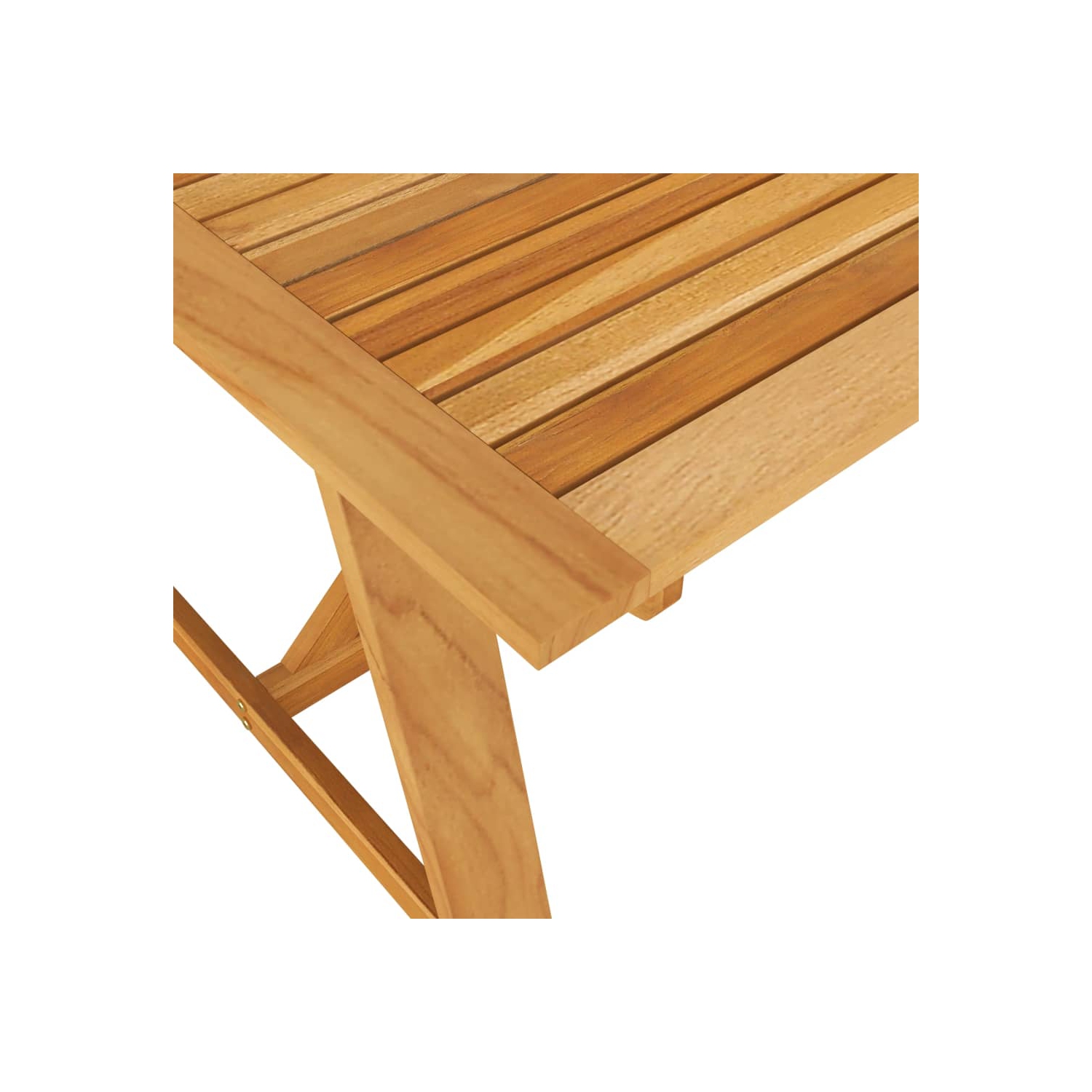 vidaXL Garden Dining Table 81.1"x39.4"x29.1" Solid Acacia Wood