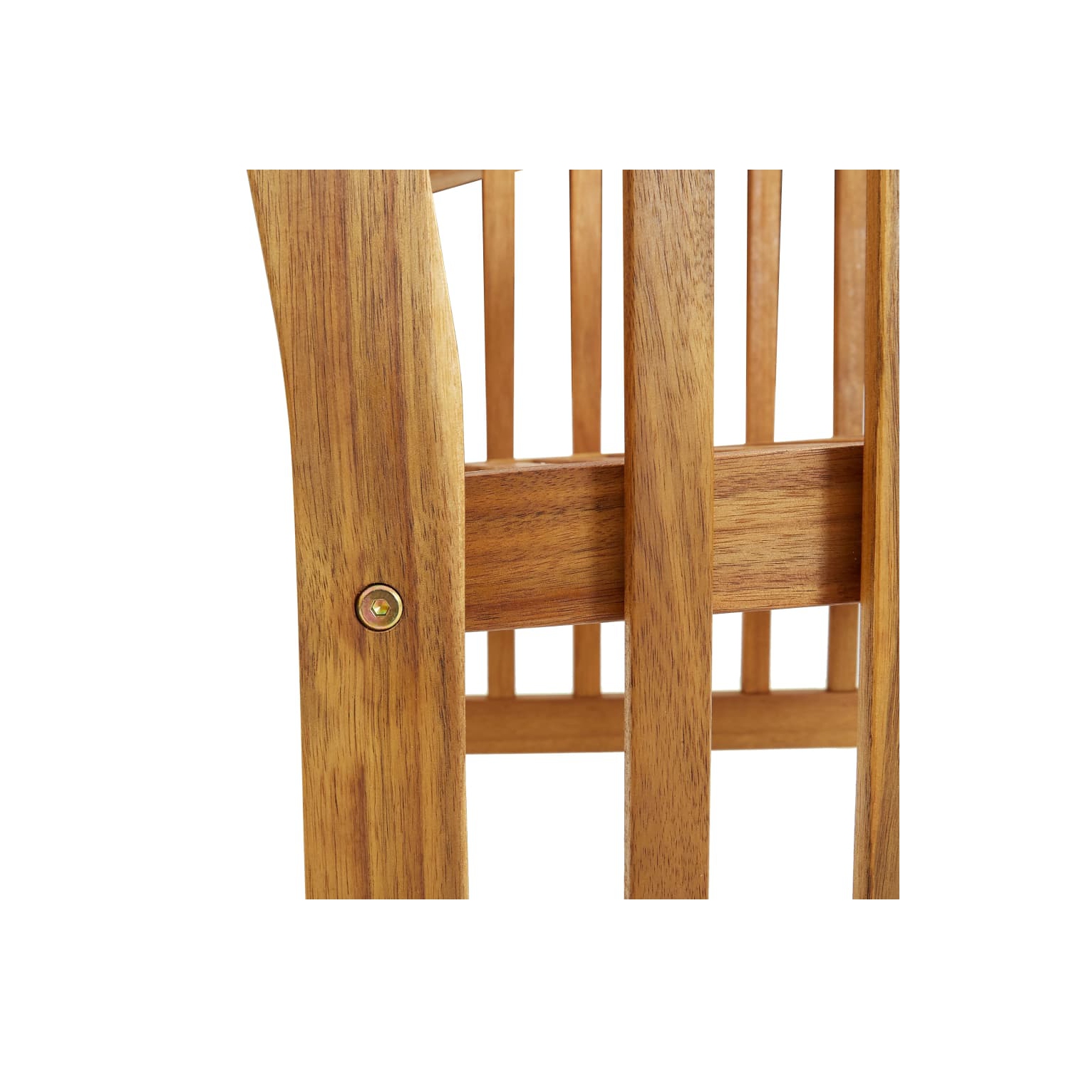 vidaXL Patio Chairs 2 pcs Solid Acacia Wood