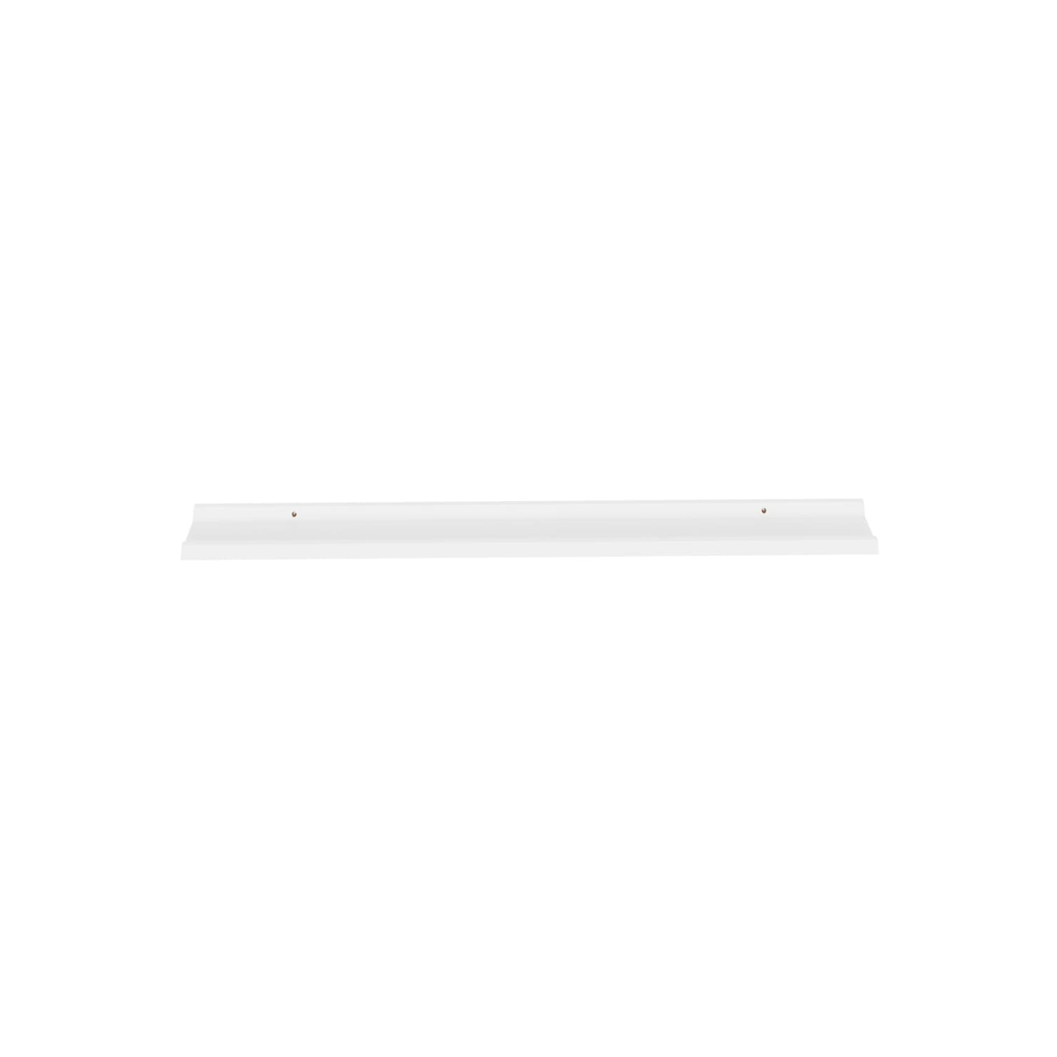 vidaXL Wall Shelves 4 pcs White 45.3"x3.5"x1.2"