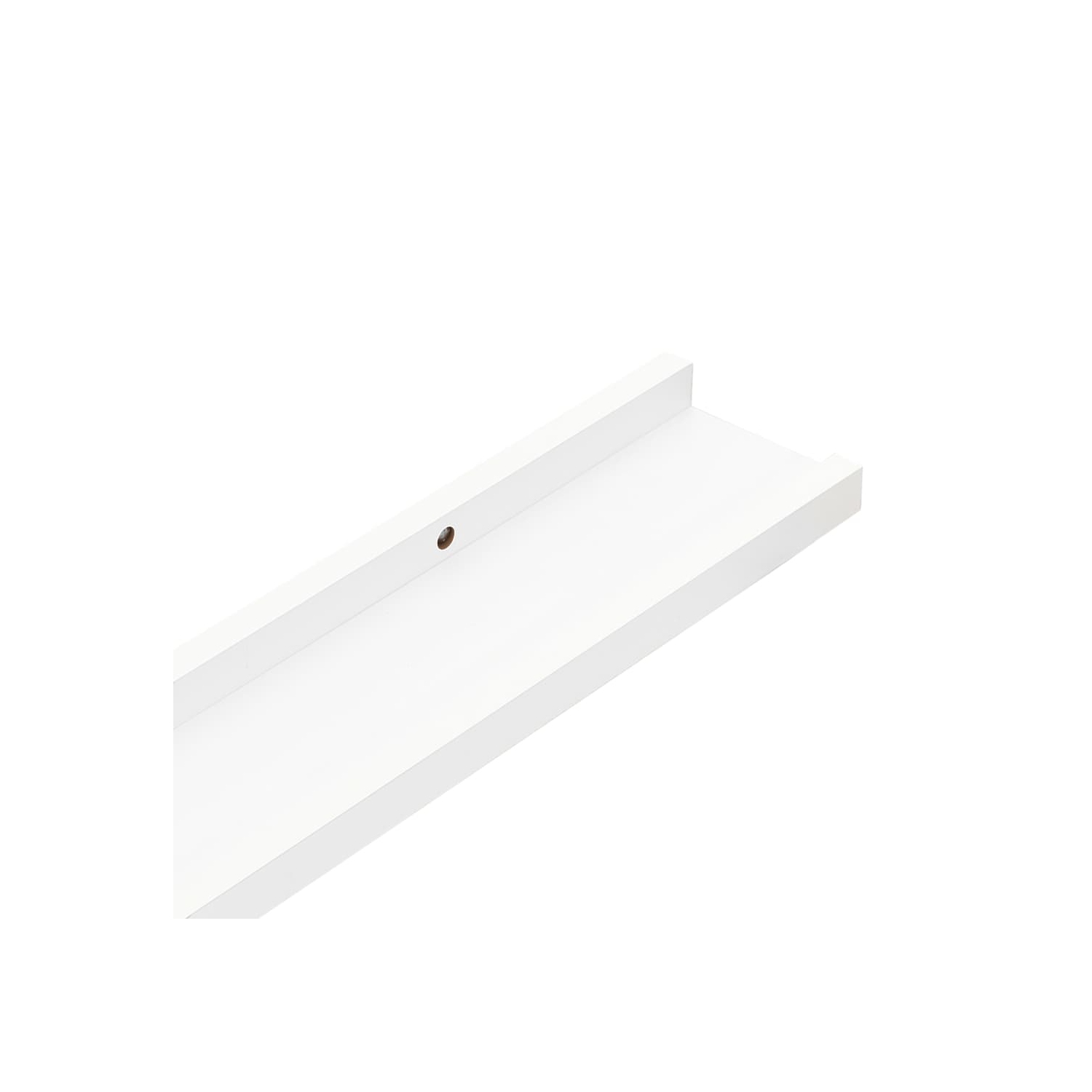 vidaXL Wall Shelves 4 pcs White 45.3"x3.5"x1.2"