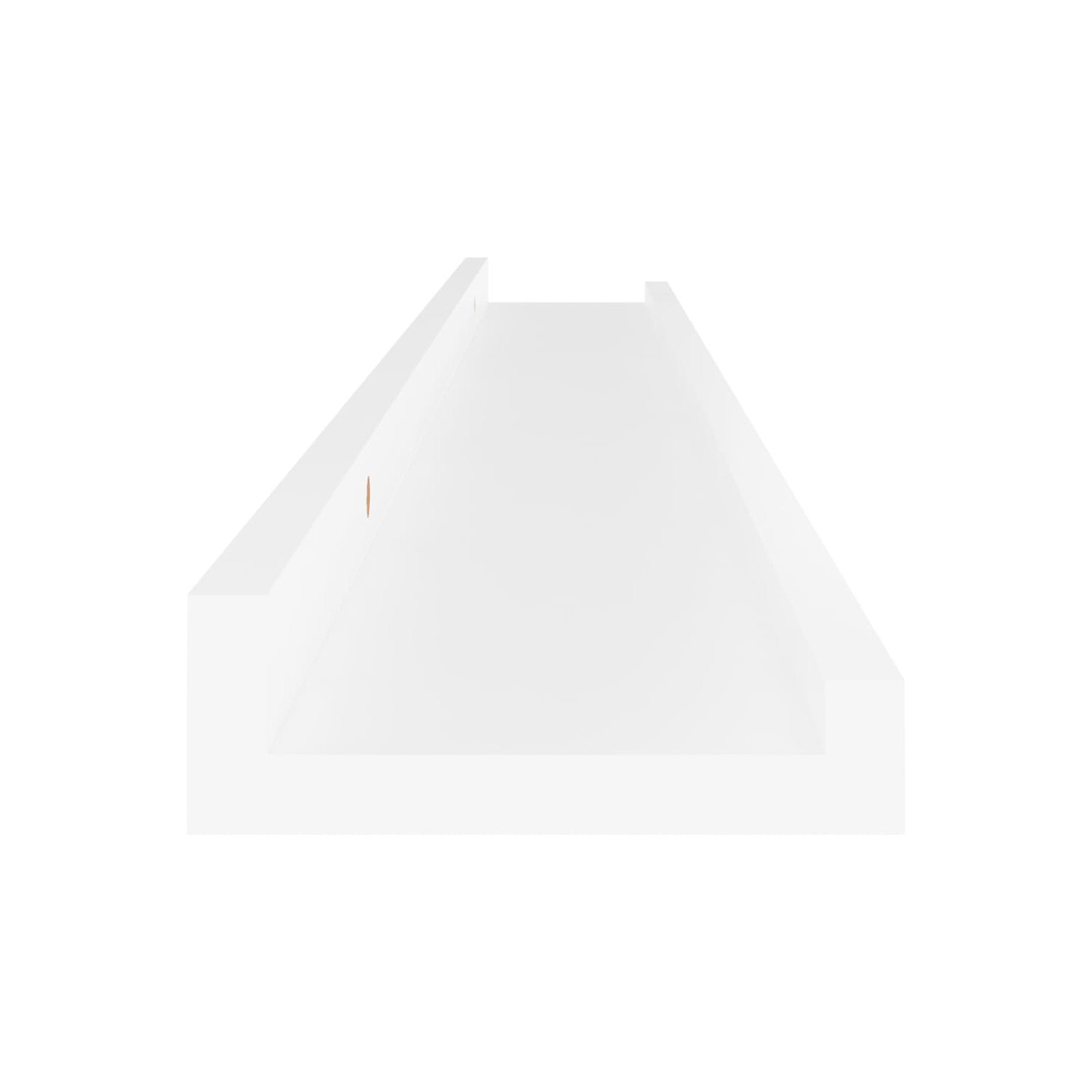 vidaXL Wall Shelves 4 pcs White 31.5"x3.5"x1.2"