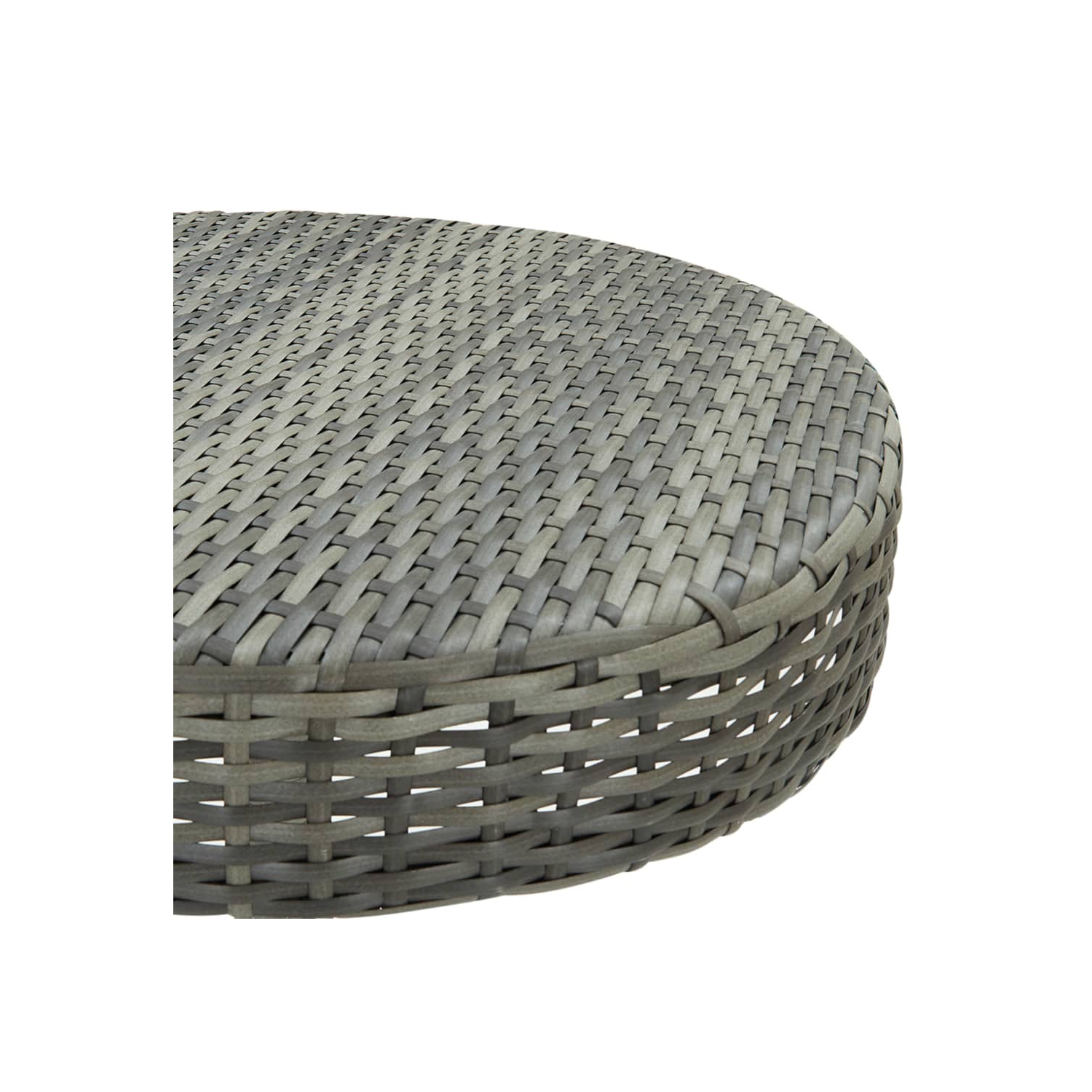 vidaXL 3 Piece Patio Bar Set with Cushions Poly Rattan Gray