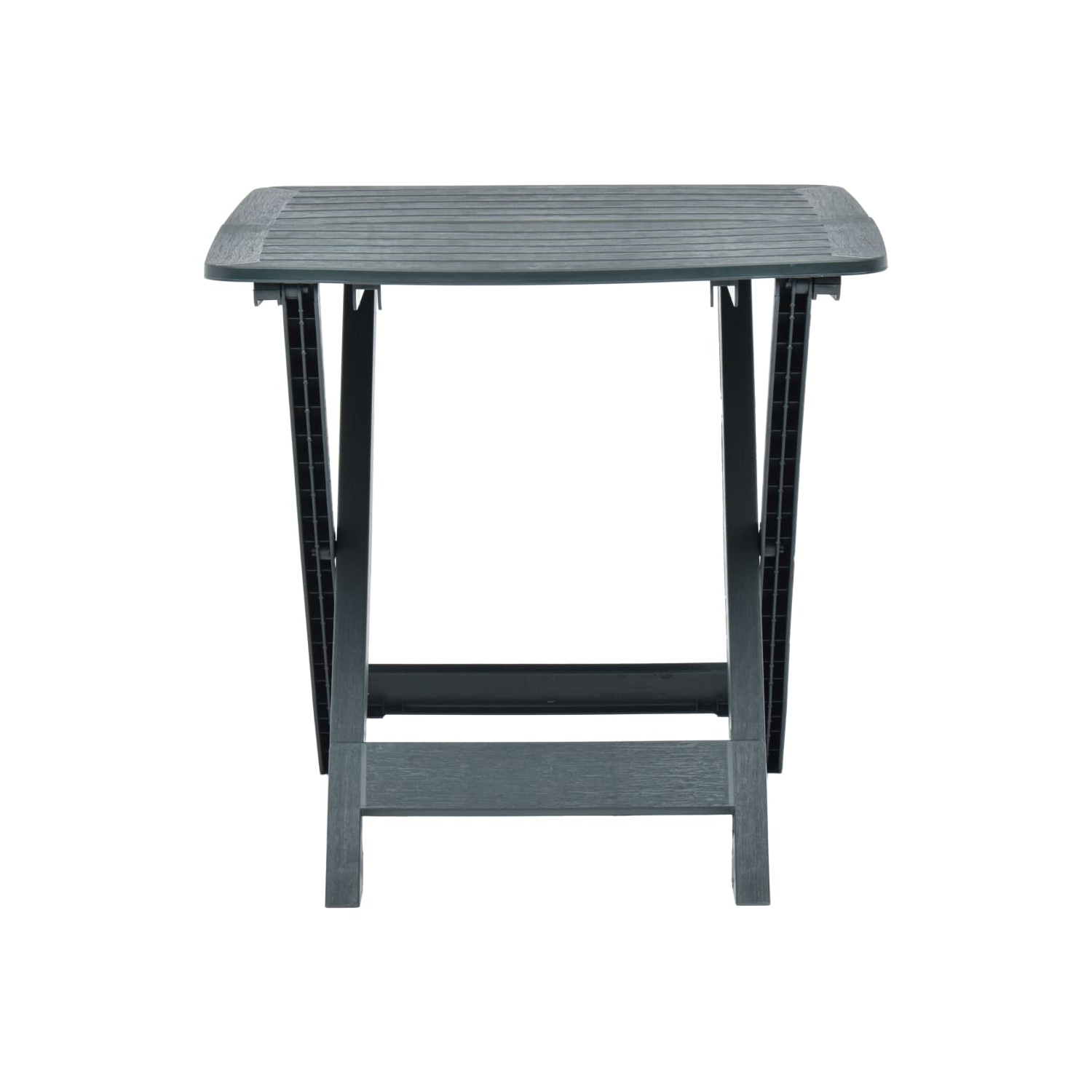 vidaXL Folding Patio Table Green 31.1"x28.3"x27.6" Plastic