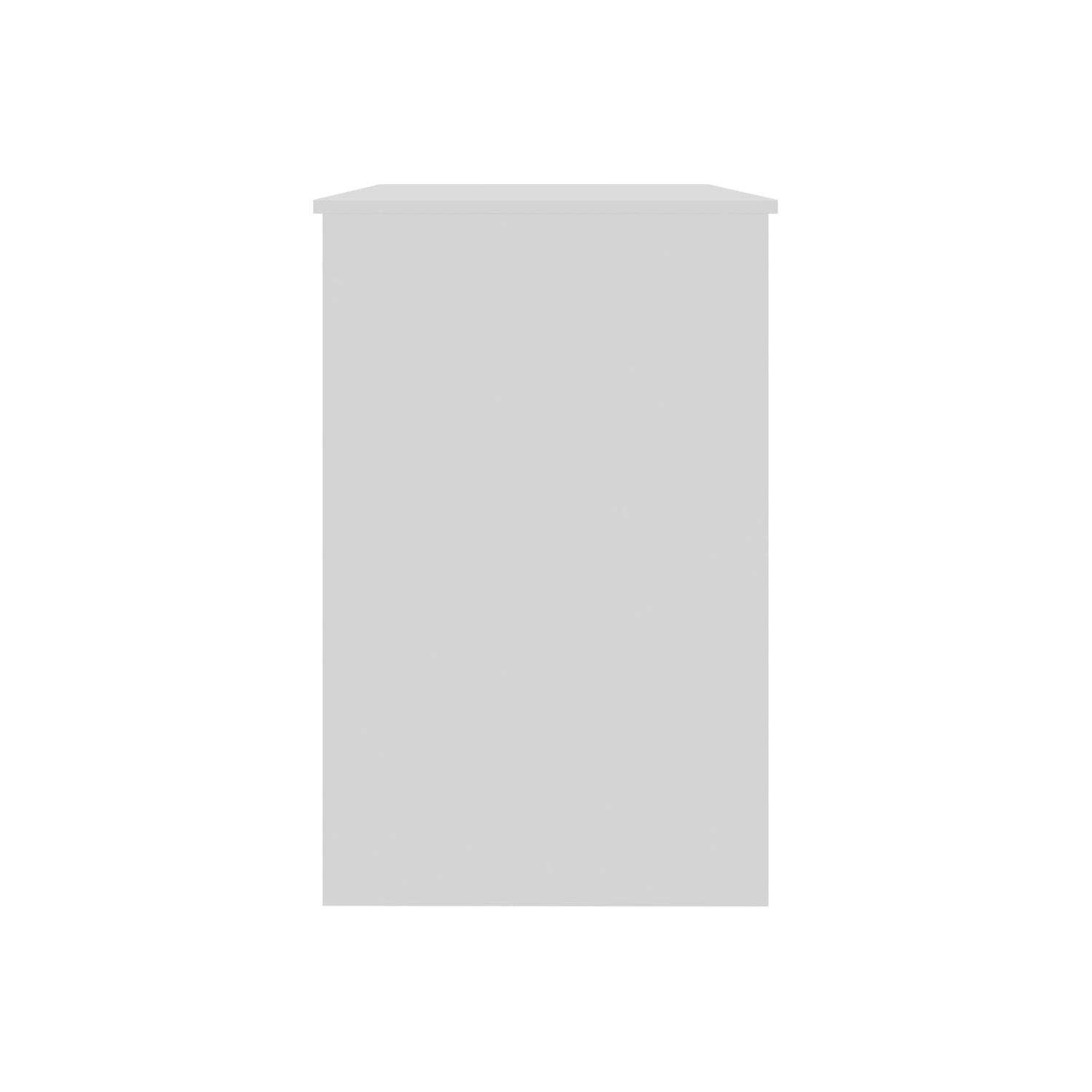 Bureau blanc vidaXL de 39.4 x 19,7 x 29,9 po en carton renforcé