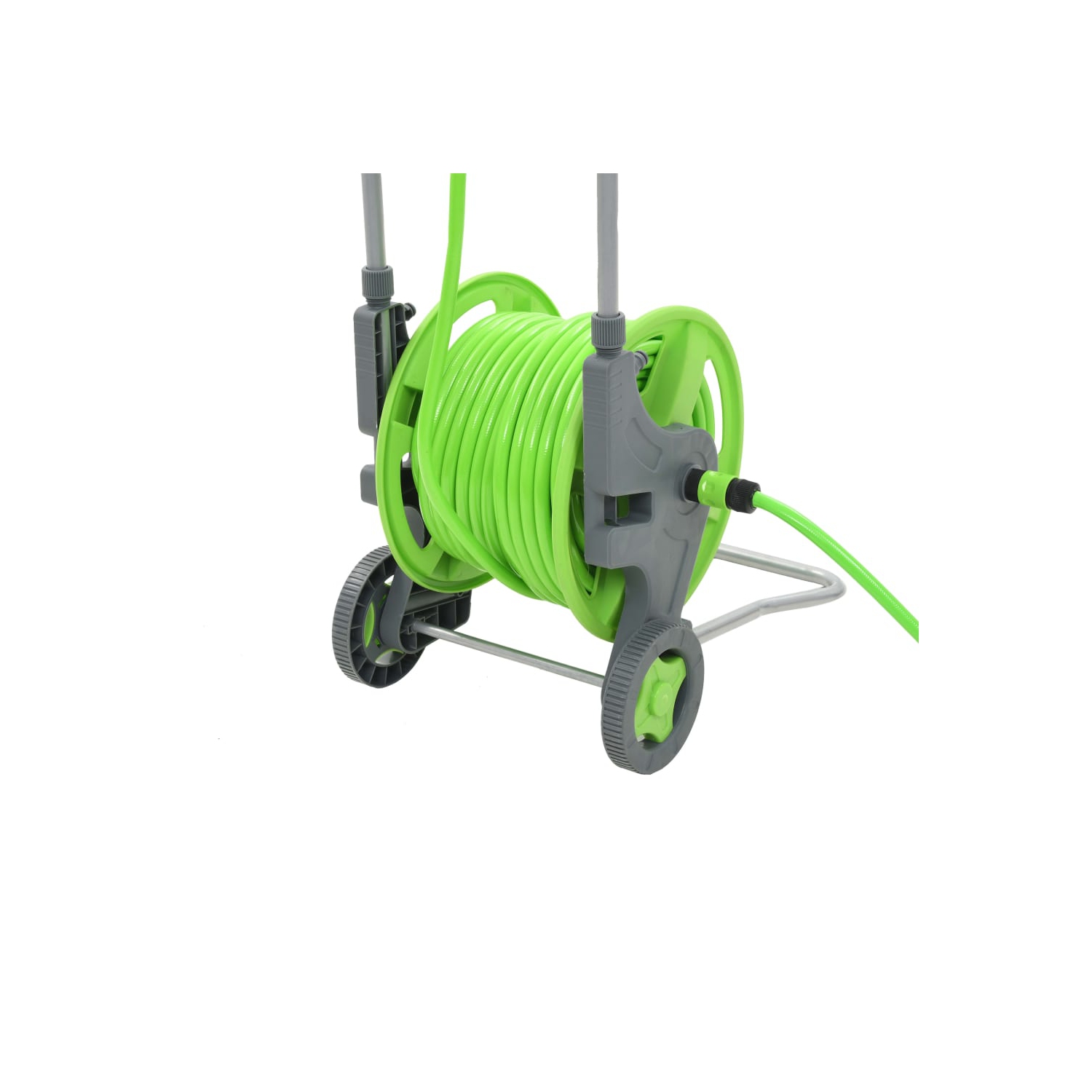 vidaXL Water Hose Reel with Wheels 174.6'+6.6'
