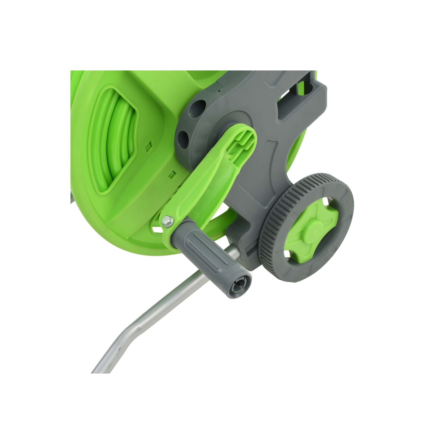 vidaXL Water Hose Reel with Wheels 174.6'+6.6'