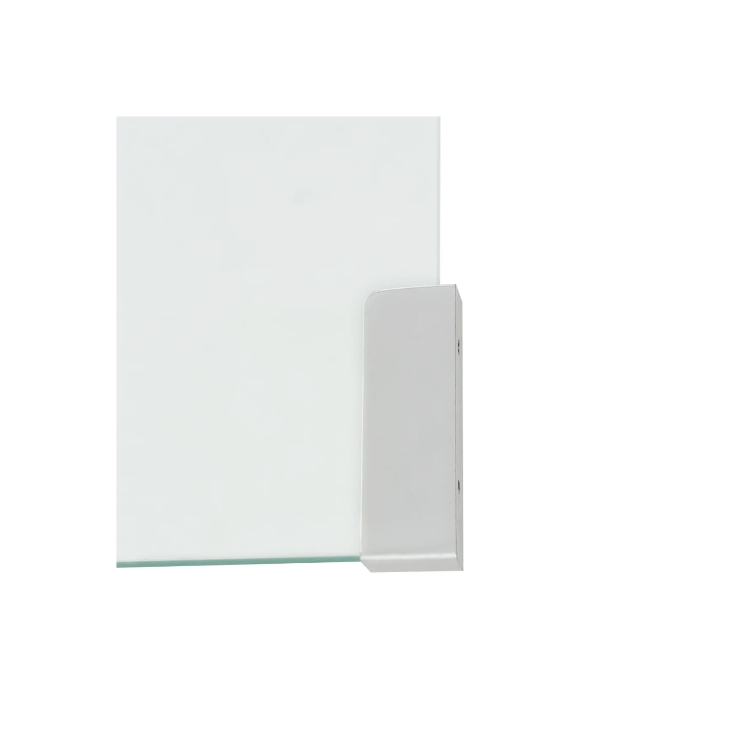 vidaXL Coffee Table Tempered Glass 19.5"x19.7"x17.7" Clear