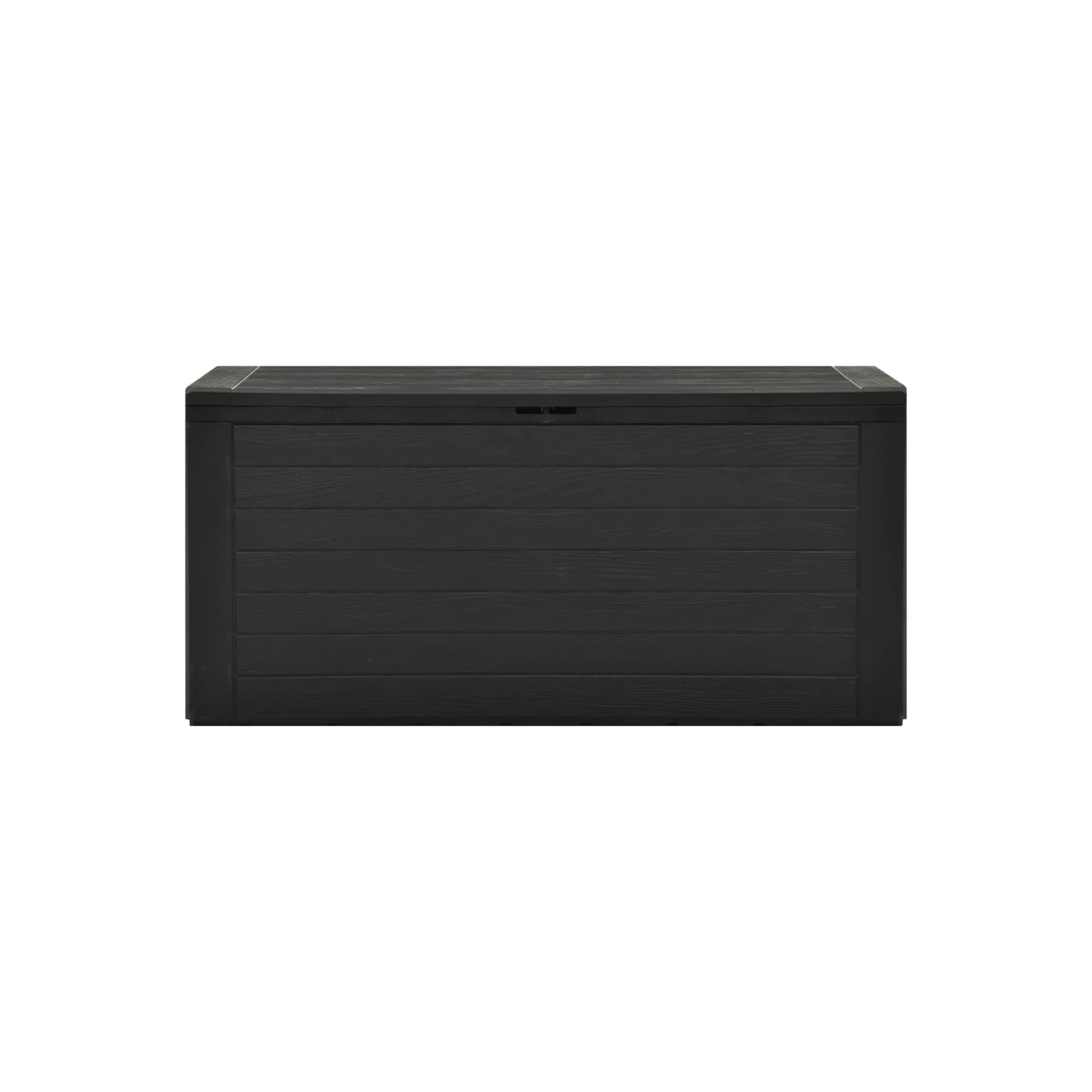 vidaXL Patio Storage Box Anthracite 45.7"x17.3"x21.7"