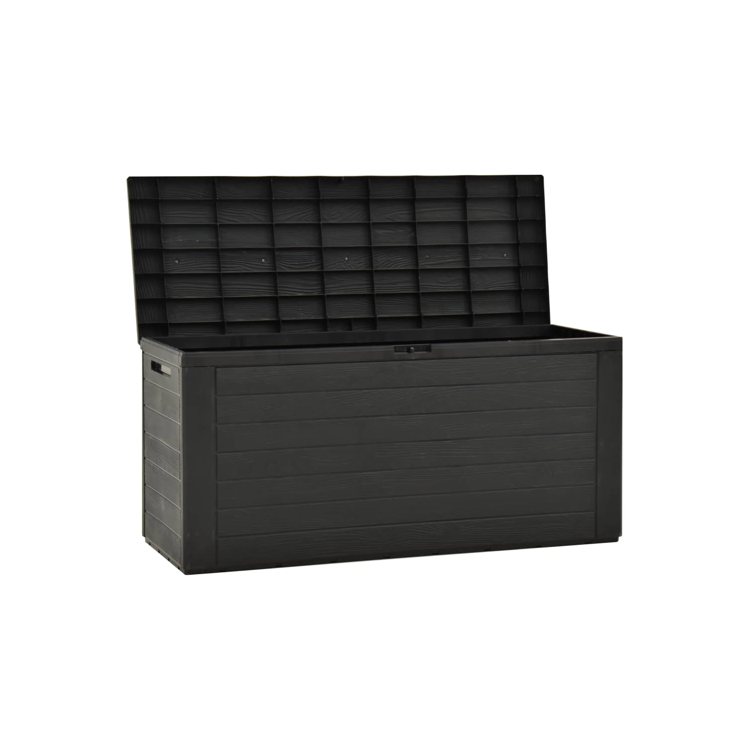 vidaXL Patio Storage Box Anthracite 45.7"x17.3"x21.7"