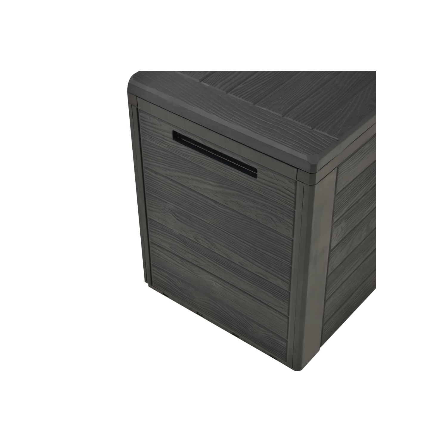 vidaXL Patio Storage Box Anthracite 45.7"x17.3"x21.7"