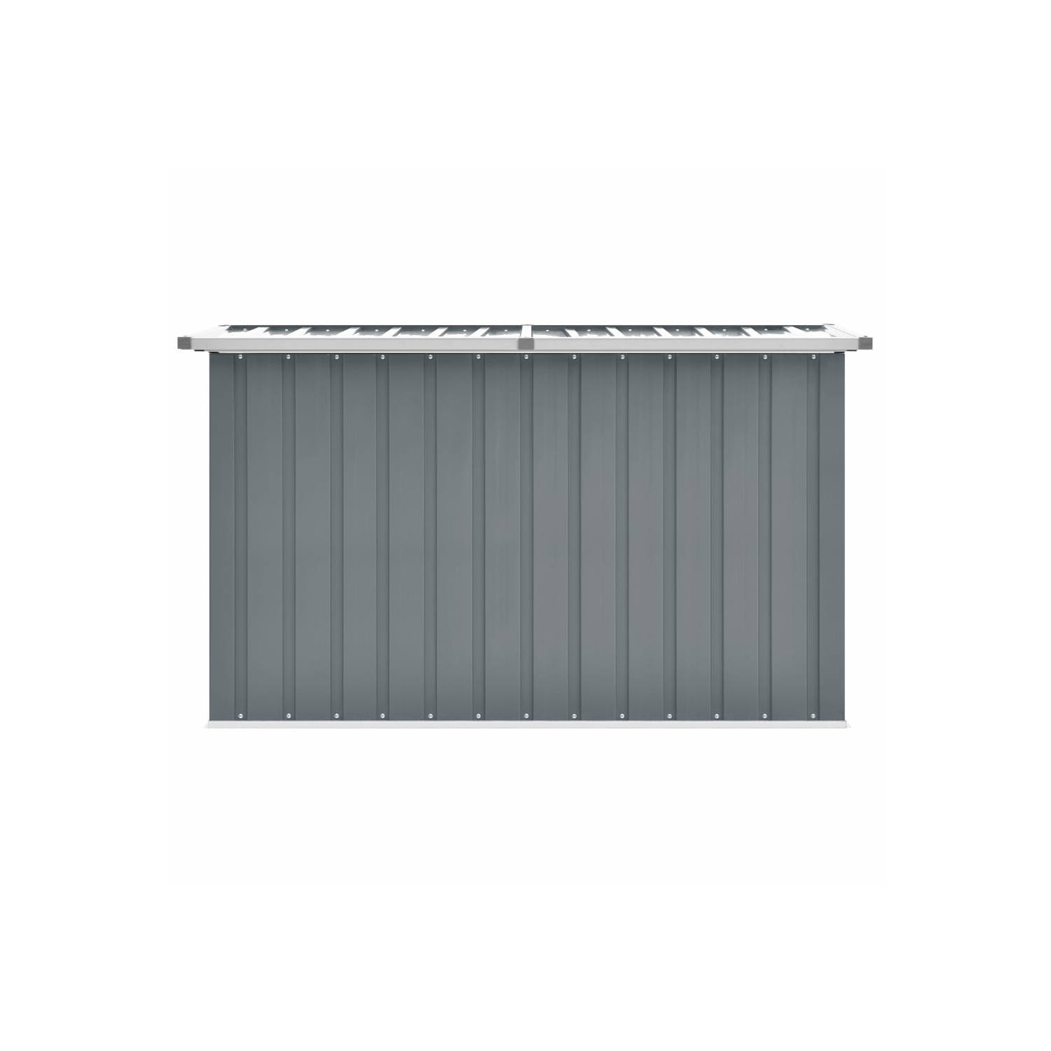 vidaXL Patio Storage Box Gray 58.7"x39"x36.6"