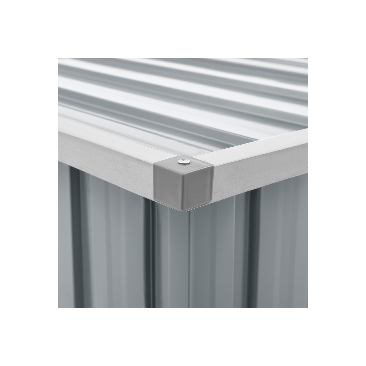 vidaXL Patio Storage Box Gray 58.7"x39"x36.6"