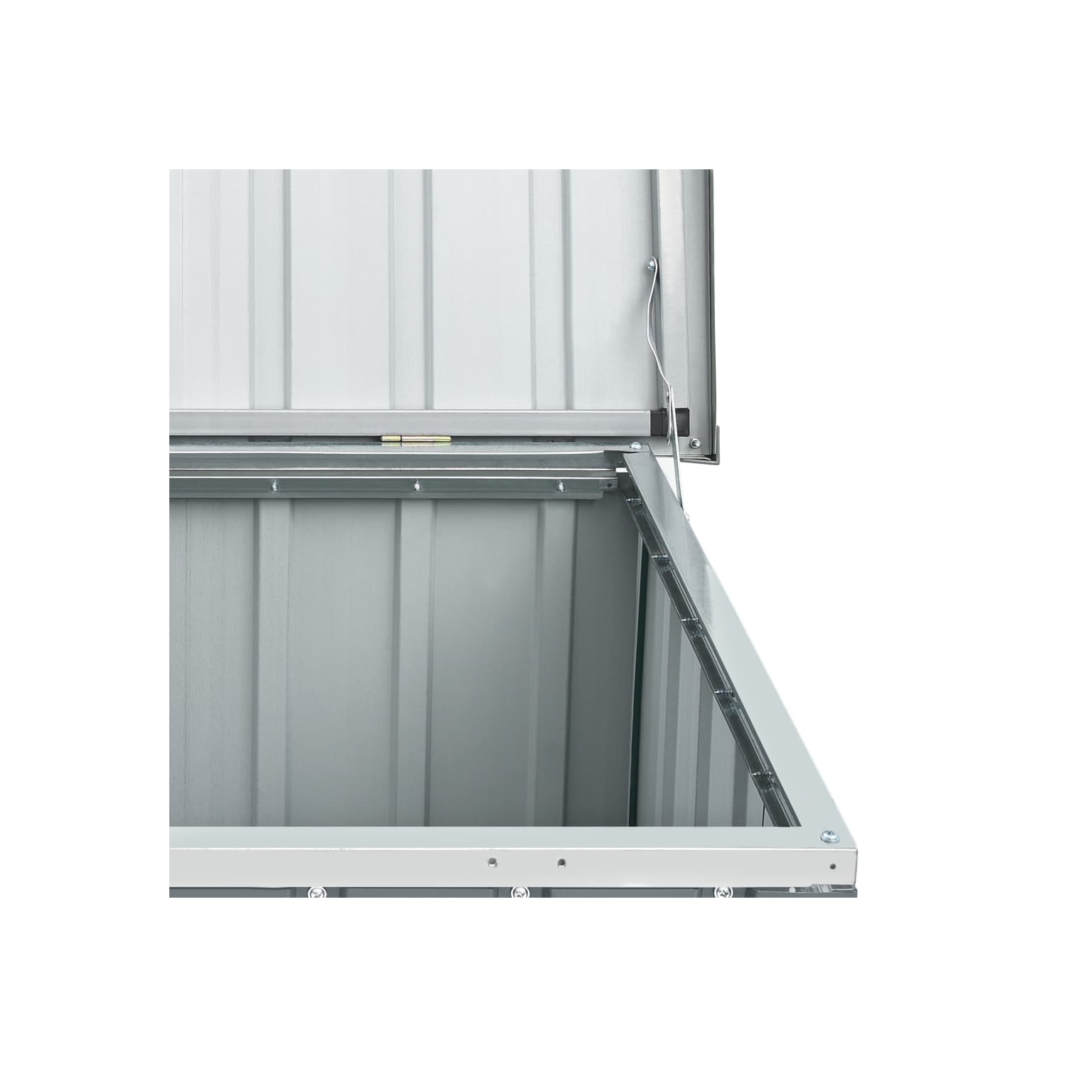 vidaXL Patio Storage Box Gray 58.7"x39"x36.6"