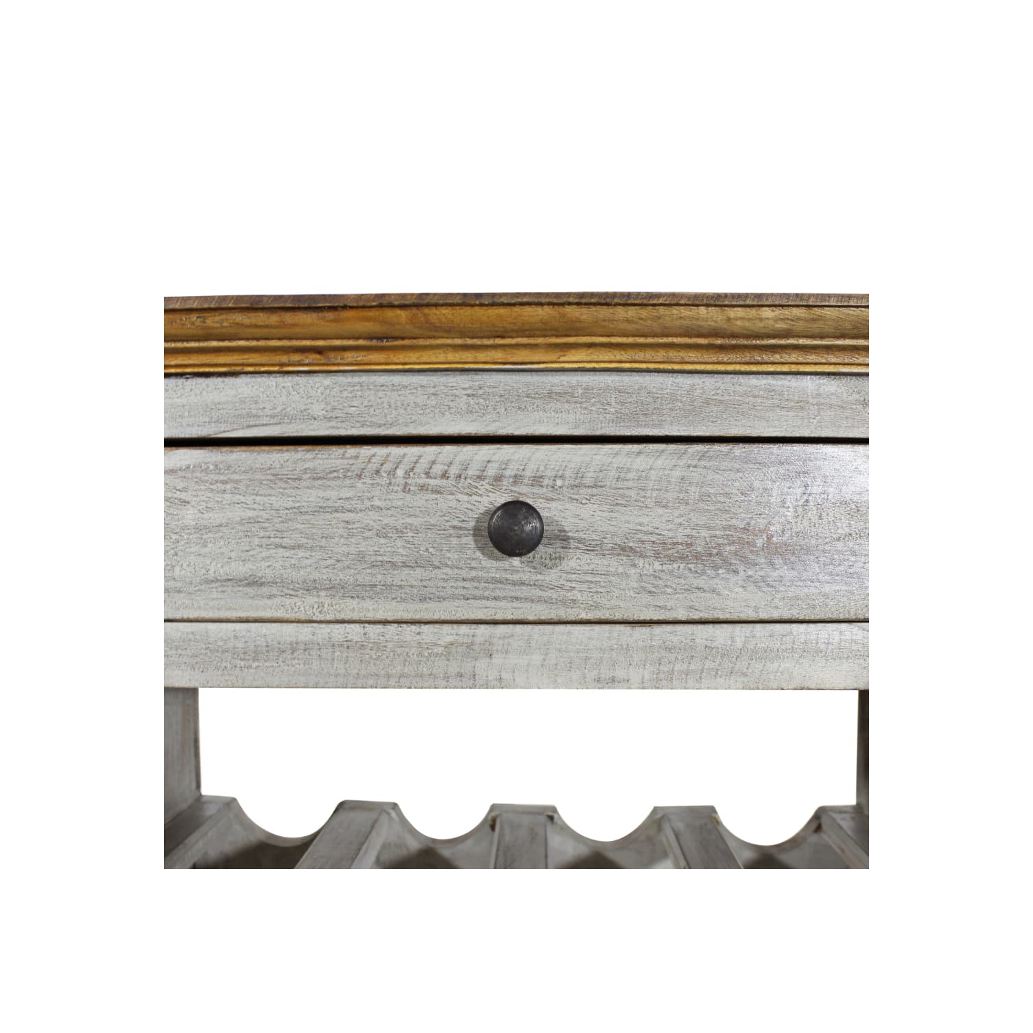 vidaXL Wine Rack Solid Reclaimed Wood 21.7"x9.1"x33.5"