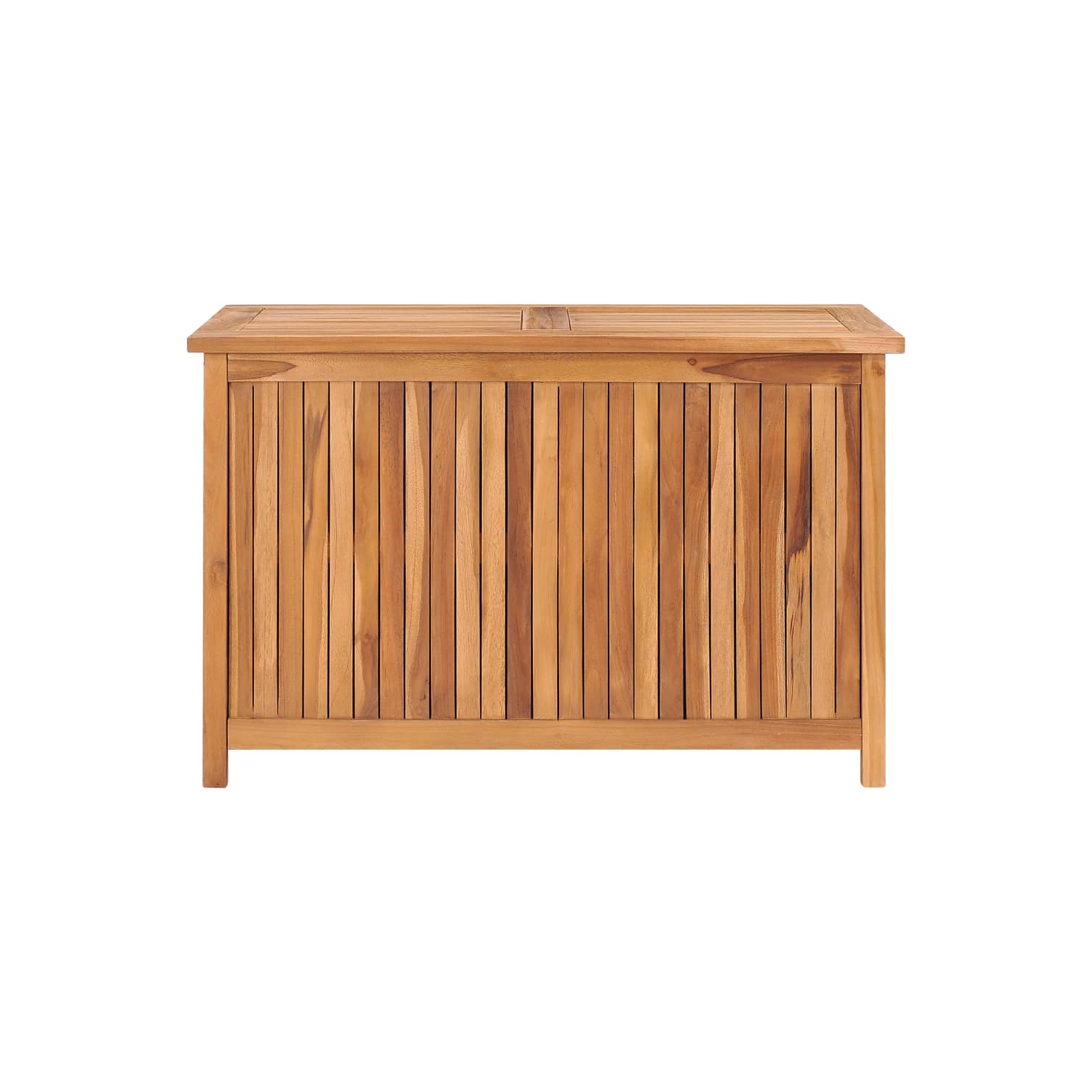 vidaXL Patio Storage Box 35.4"x19.7"x22.8" Solid Teak Wood