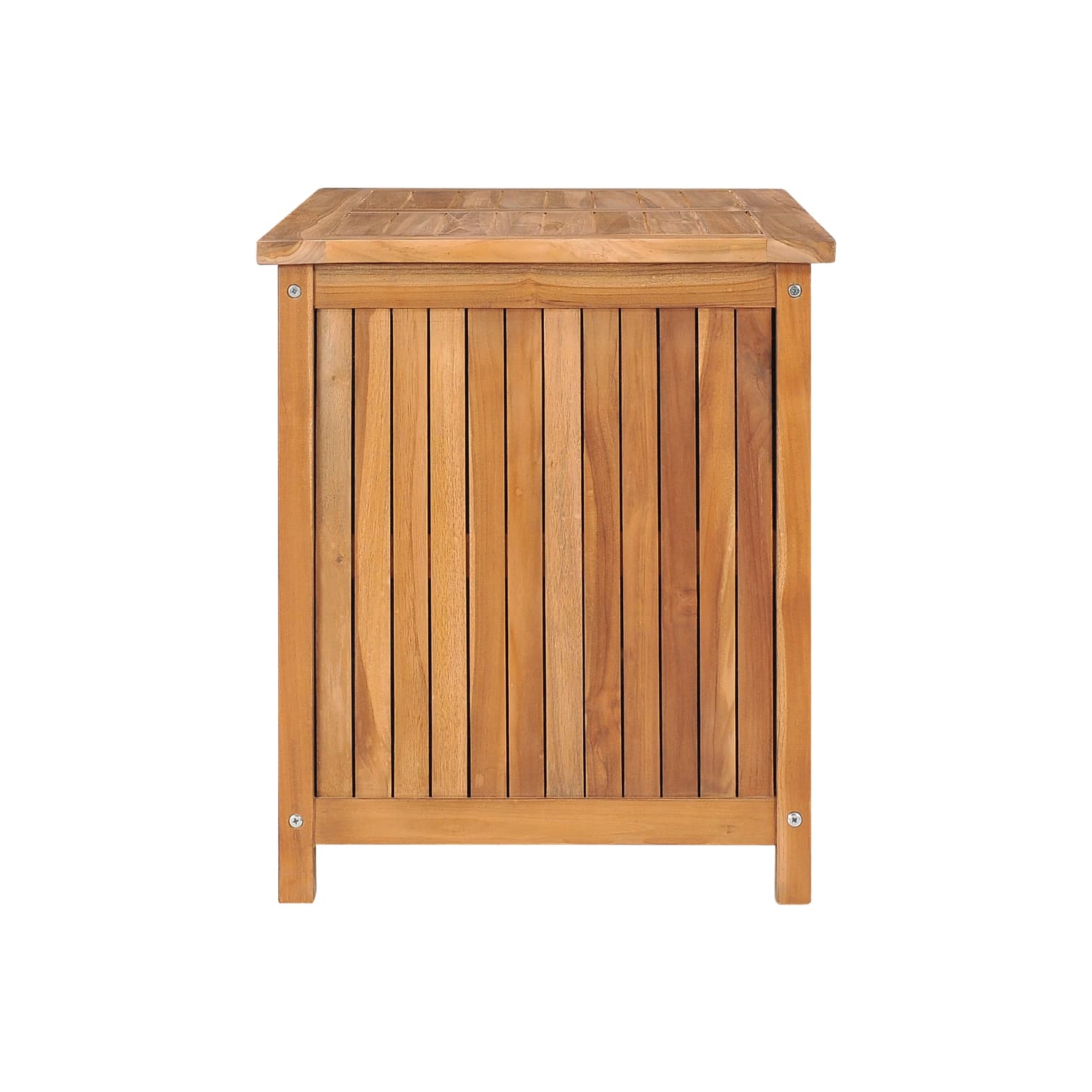 vidaXL Patio Storage Box 35.4"x19.7"x22.8" Solid Teak Wood